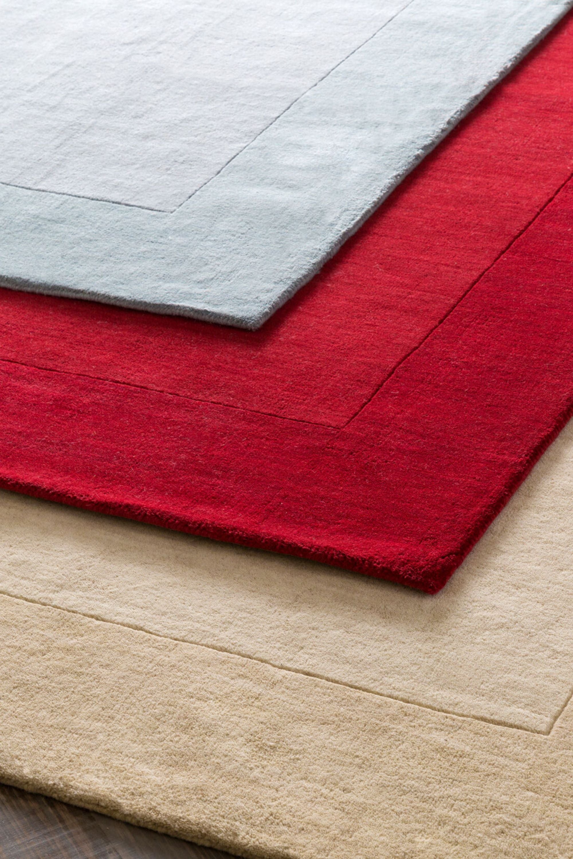 District Loom Modern hand loomed rug Finn Ivory