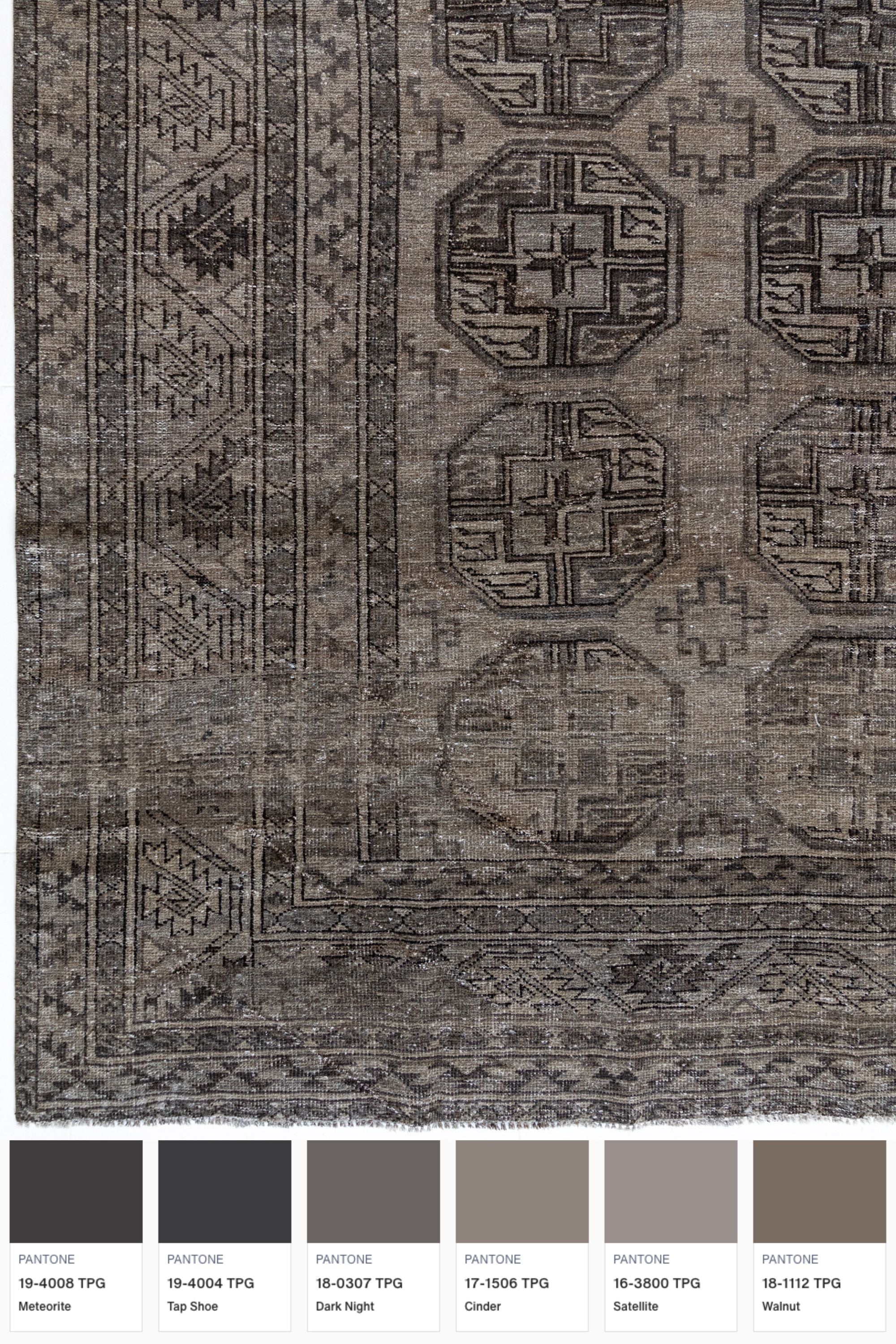 District Loom Vintage Ensari Area Rug Reed