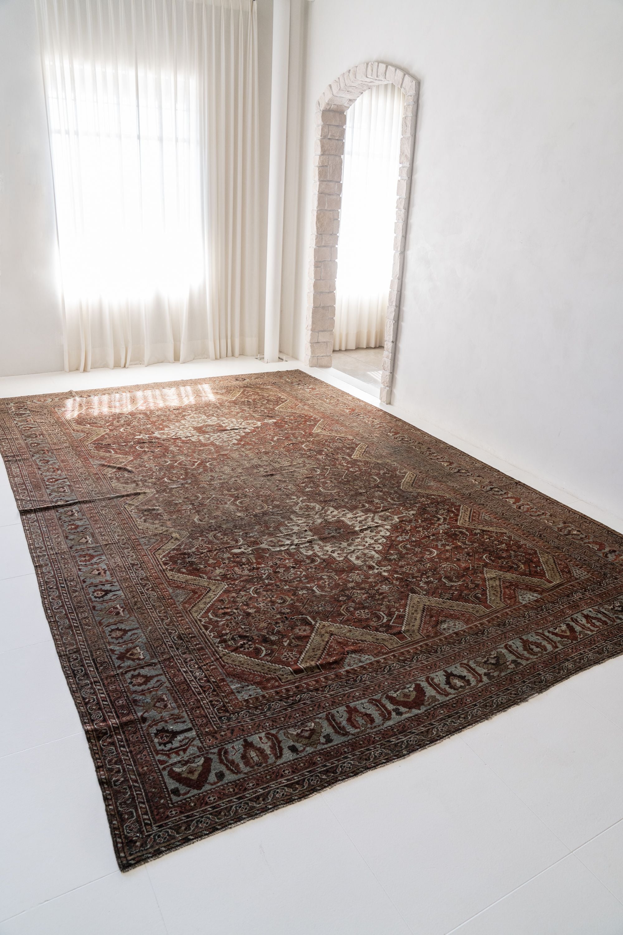 District Loom Vintage Qashqai Area Rug Zina