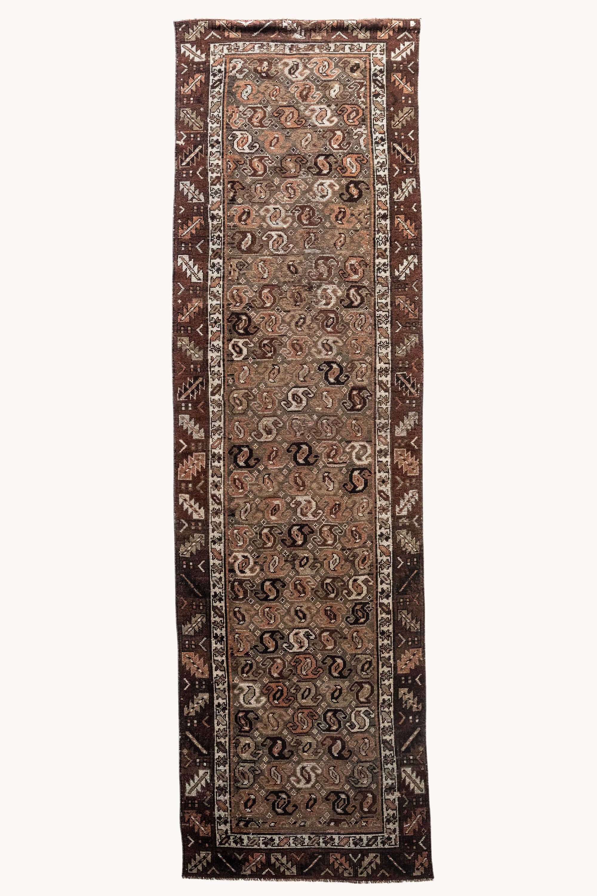 District Loom Vintage Persian Shiraz runner rug Wren
