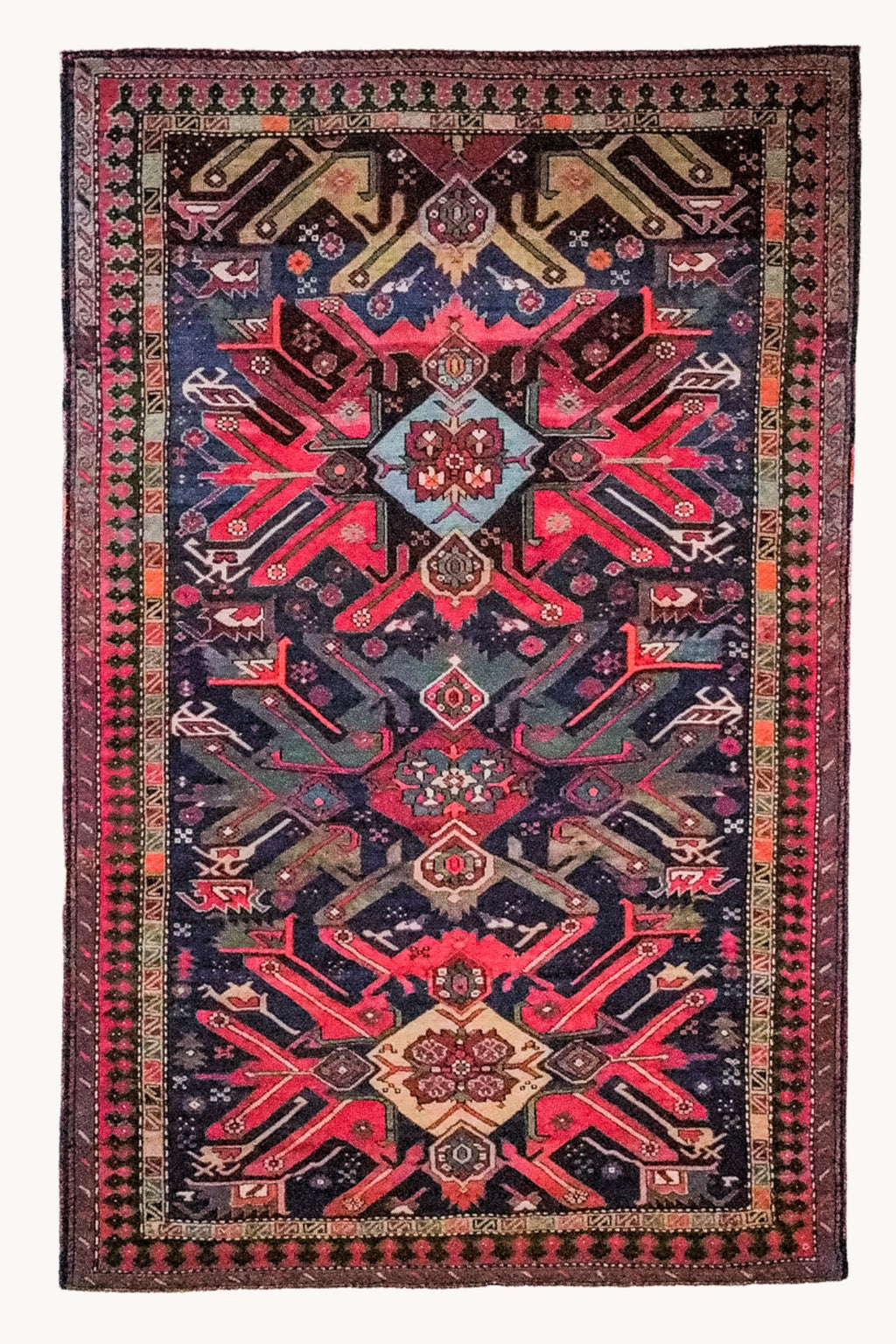Vintage rug｜151 × 102cm｜バクティアリ族｜ボテ ペイズリー Vintage rug｜151 × 102cm｜バクティアリ族｜ボテ ペイズリー