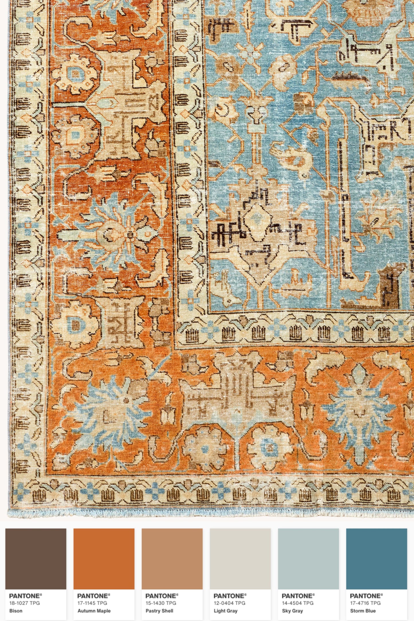 District Loom Vintage Area Rug Alton