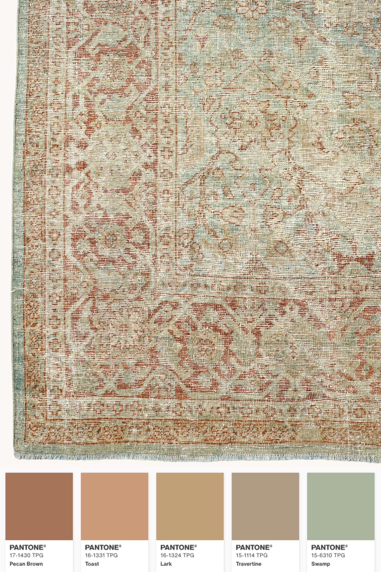District Loom Vintage Area Rug Vista