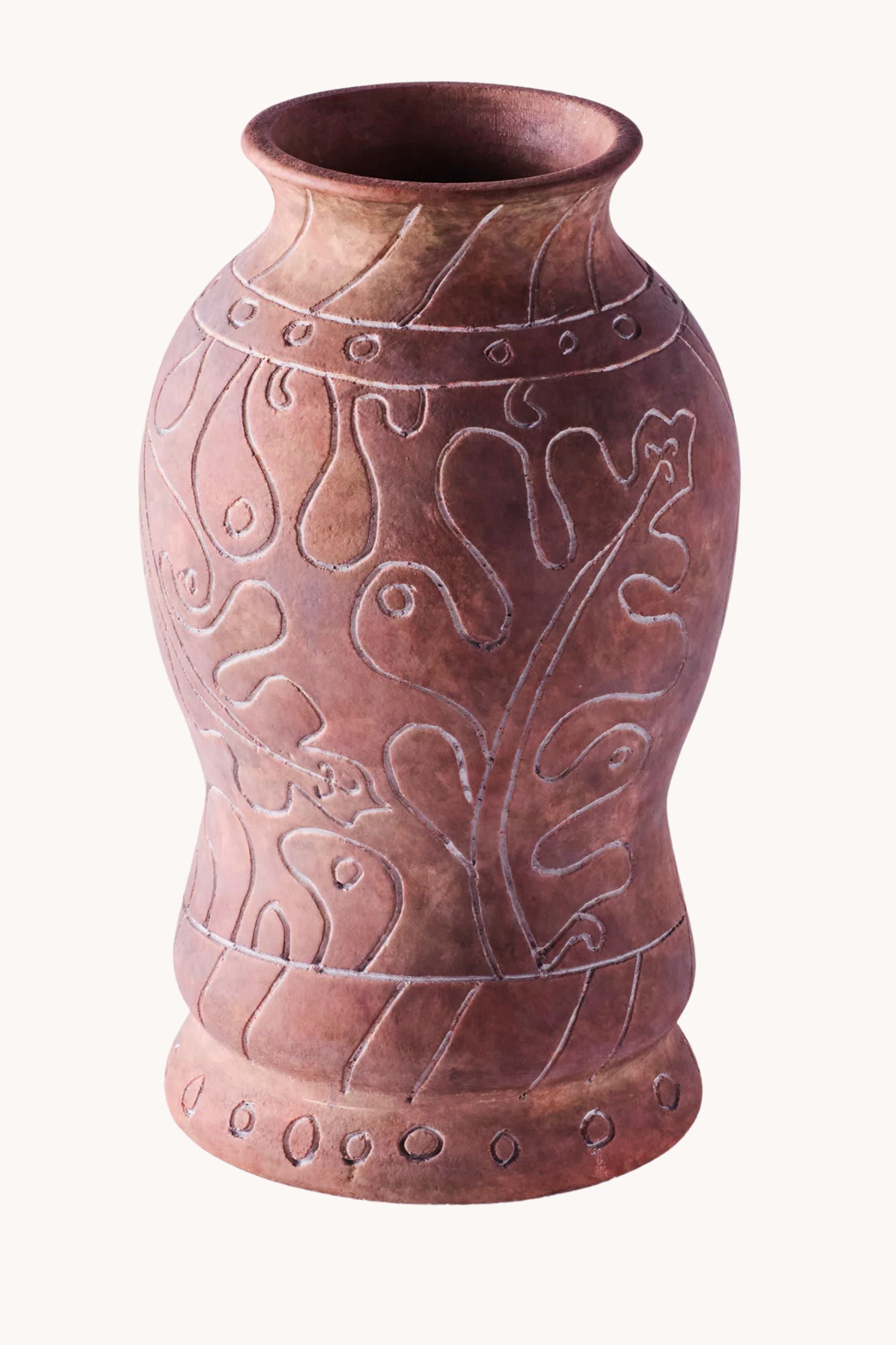 Frida Vase Tall Brown | Dusty Deco