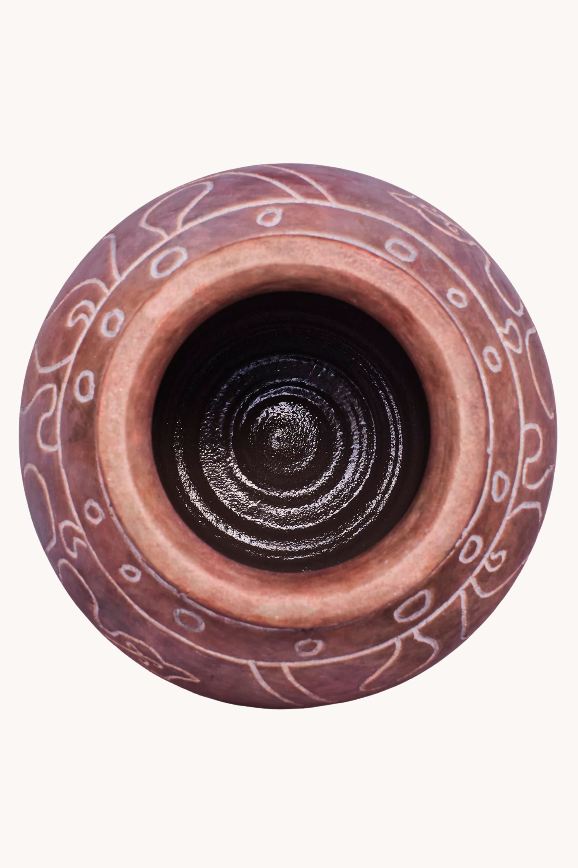 Frida Vase Tall Brown | Dusty Deco