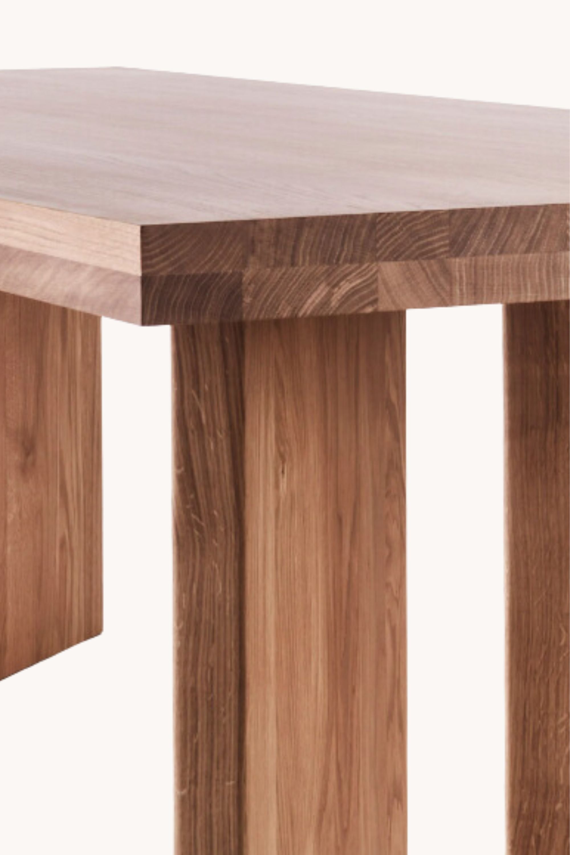 District Loom x Dusty Deco French Dining Table Oak