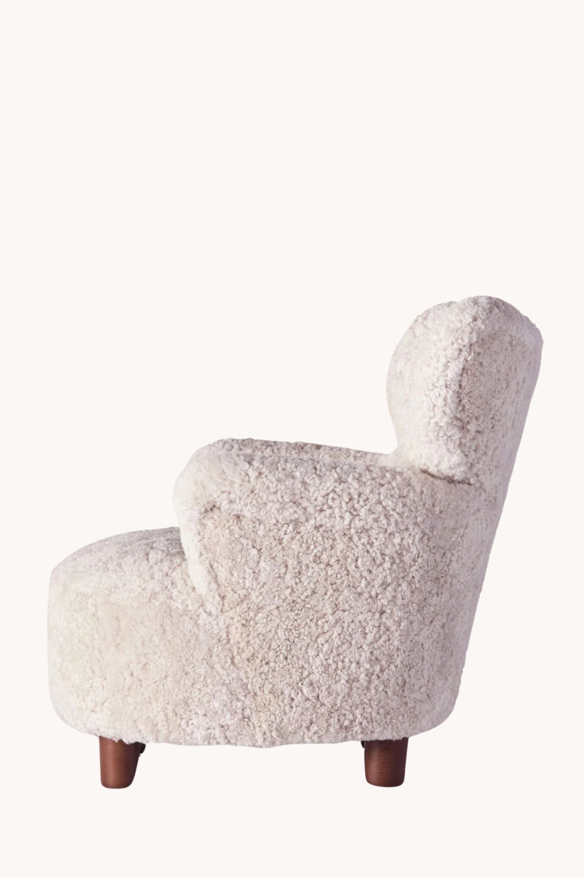 Elias Armchair Sheepskin | Dusty Deco