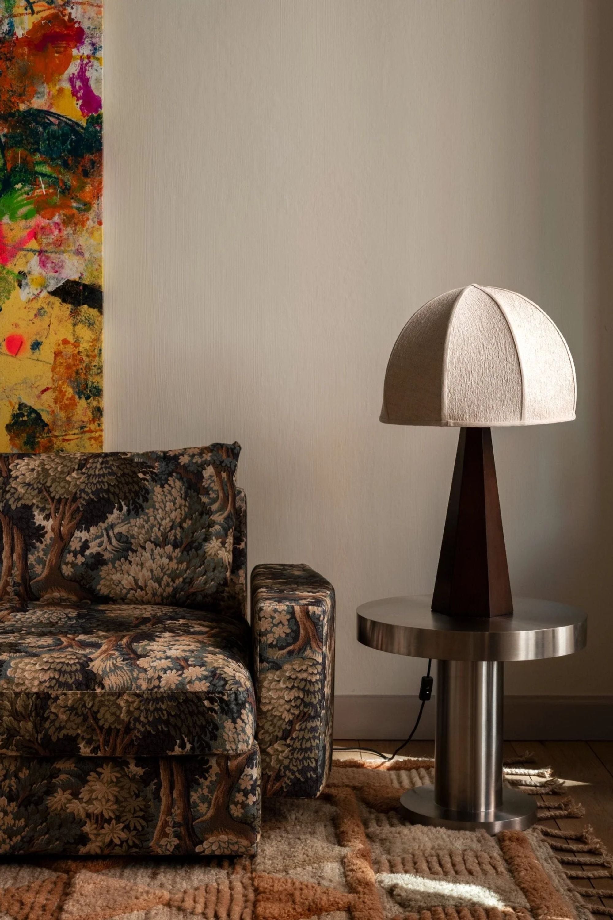 Dusty Deco Hexagon Table Lamp x District Loom