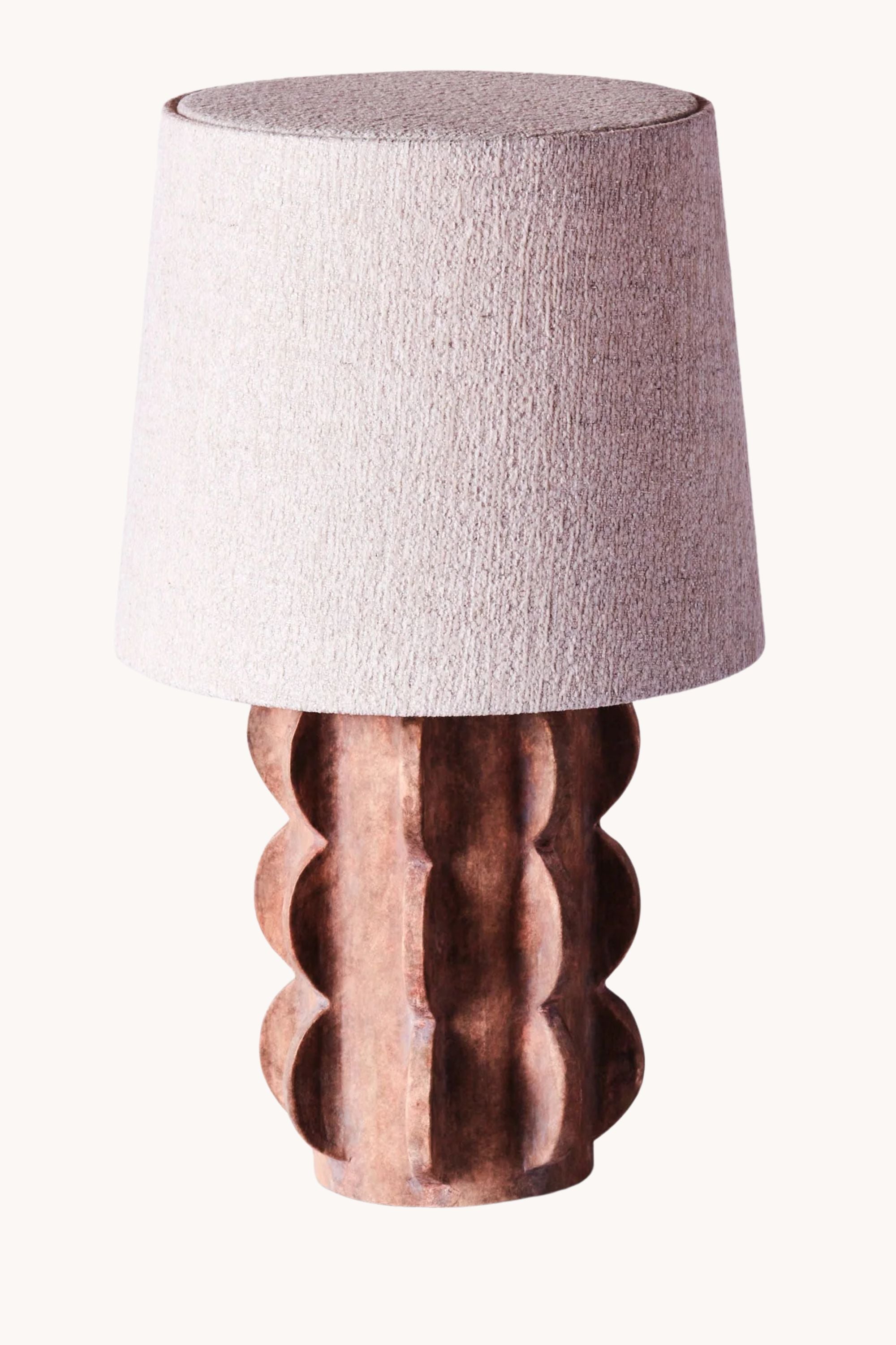 Dusty Deco Arcissimo Table Lamp Brown Small x District Loom
