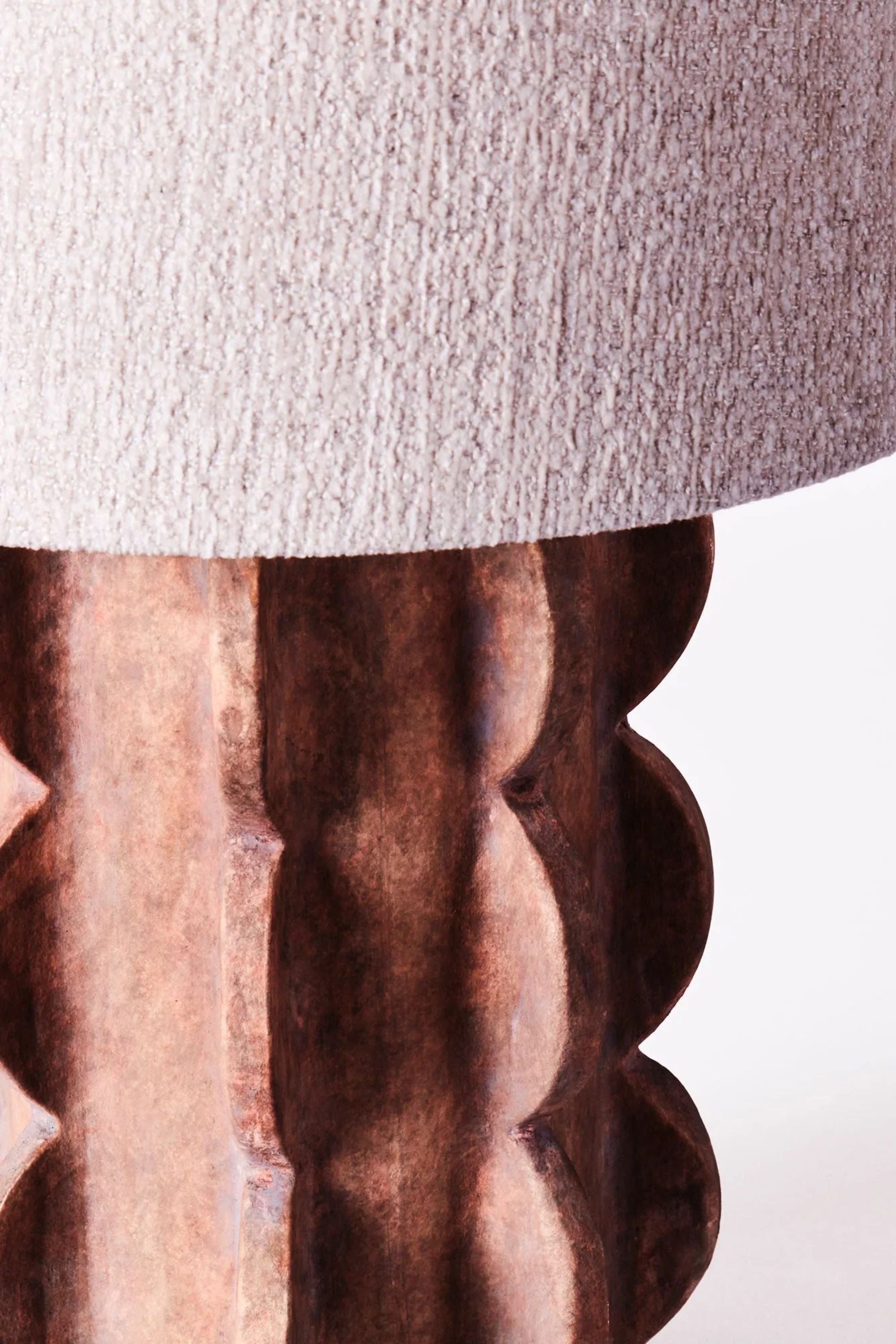 Dusty Deco Arcissimo Table Lamp Brown Small x District Loom