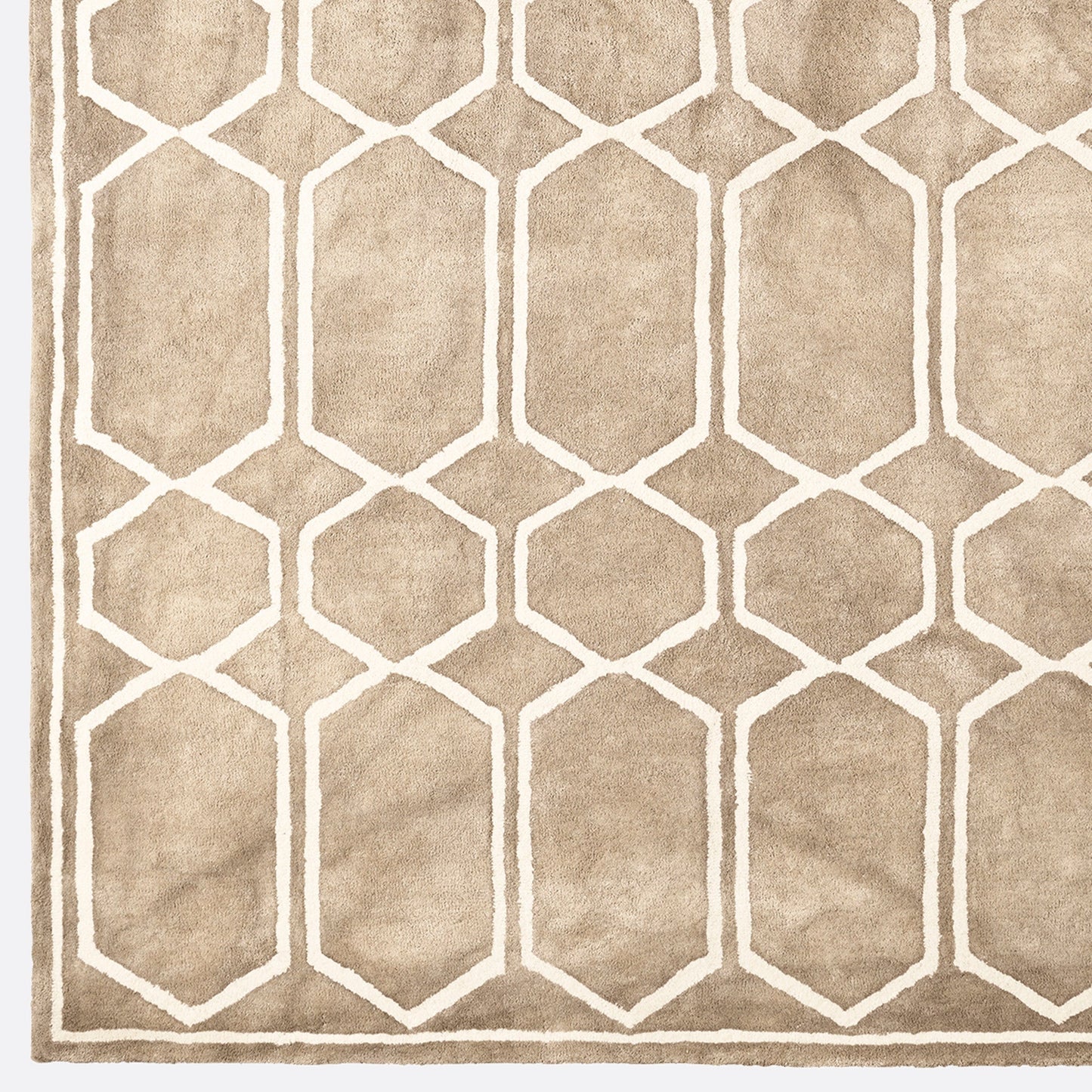 District Loom X Dusty Deco Tie Dye Beige Rug