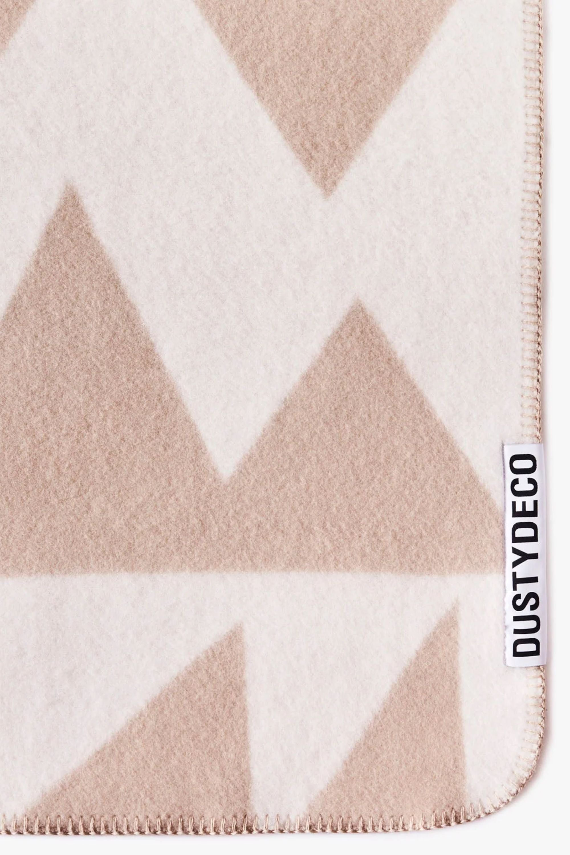 District Loom x Dusty Deco Zig Zag Throw
