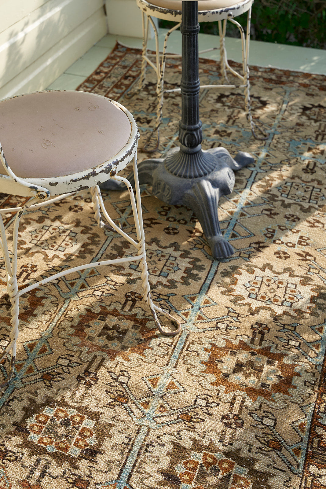 District Loom Vintage Bakhtiari scatter rug Tannon