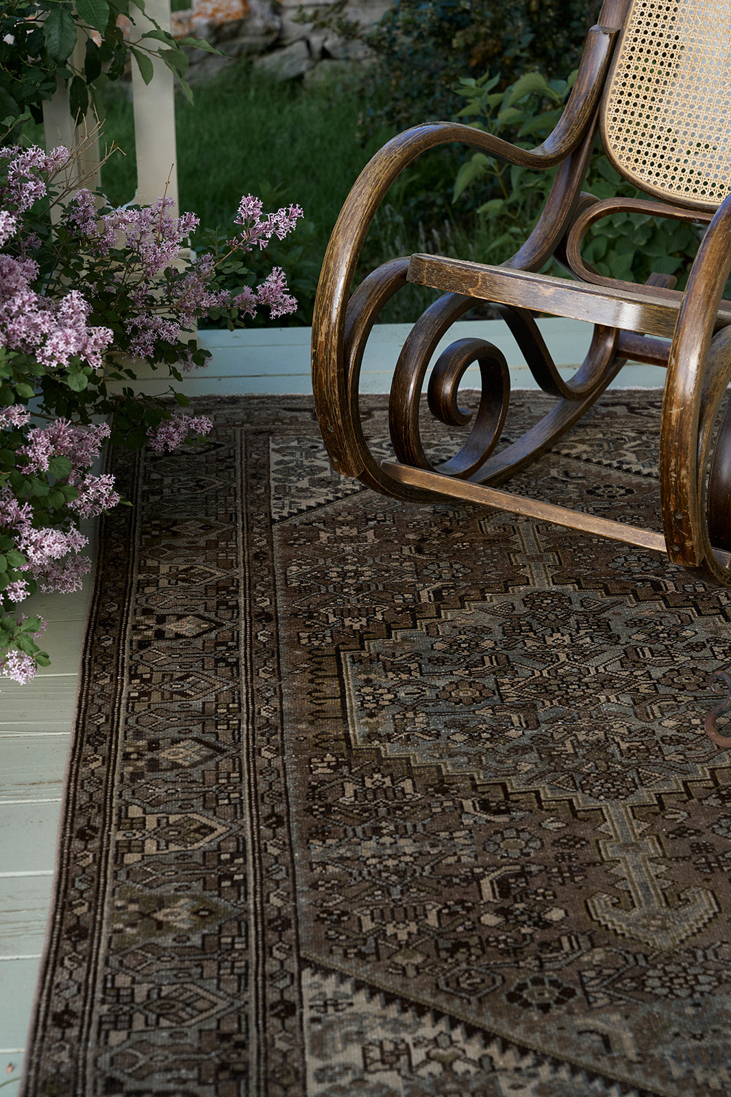 District Loom Antique Malayer Scatter Rug Imani