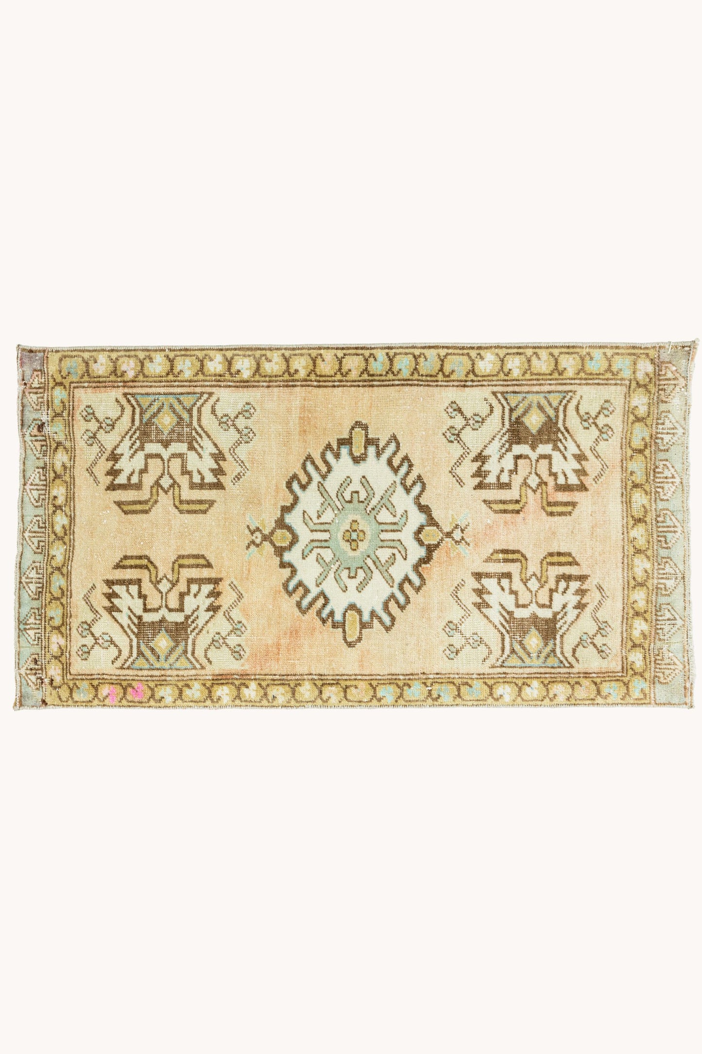 District Loom Vintage Turkish Mini Rug No. 778