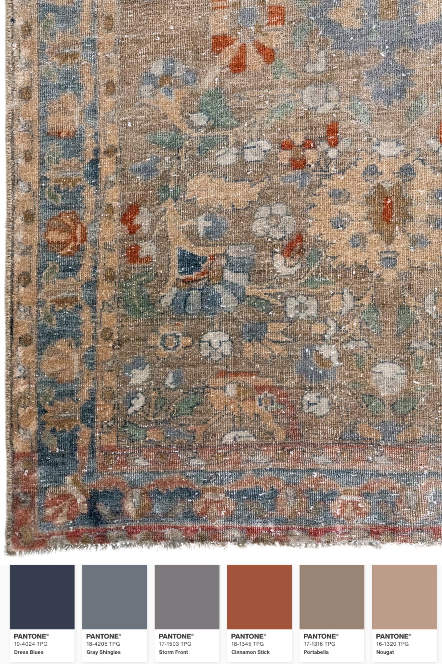 District Loom Vintage Kerman Runner Rug Malta