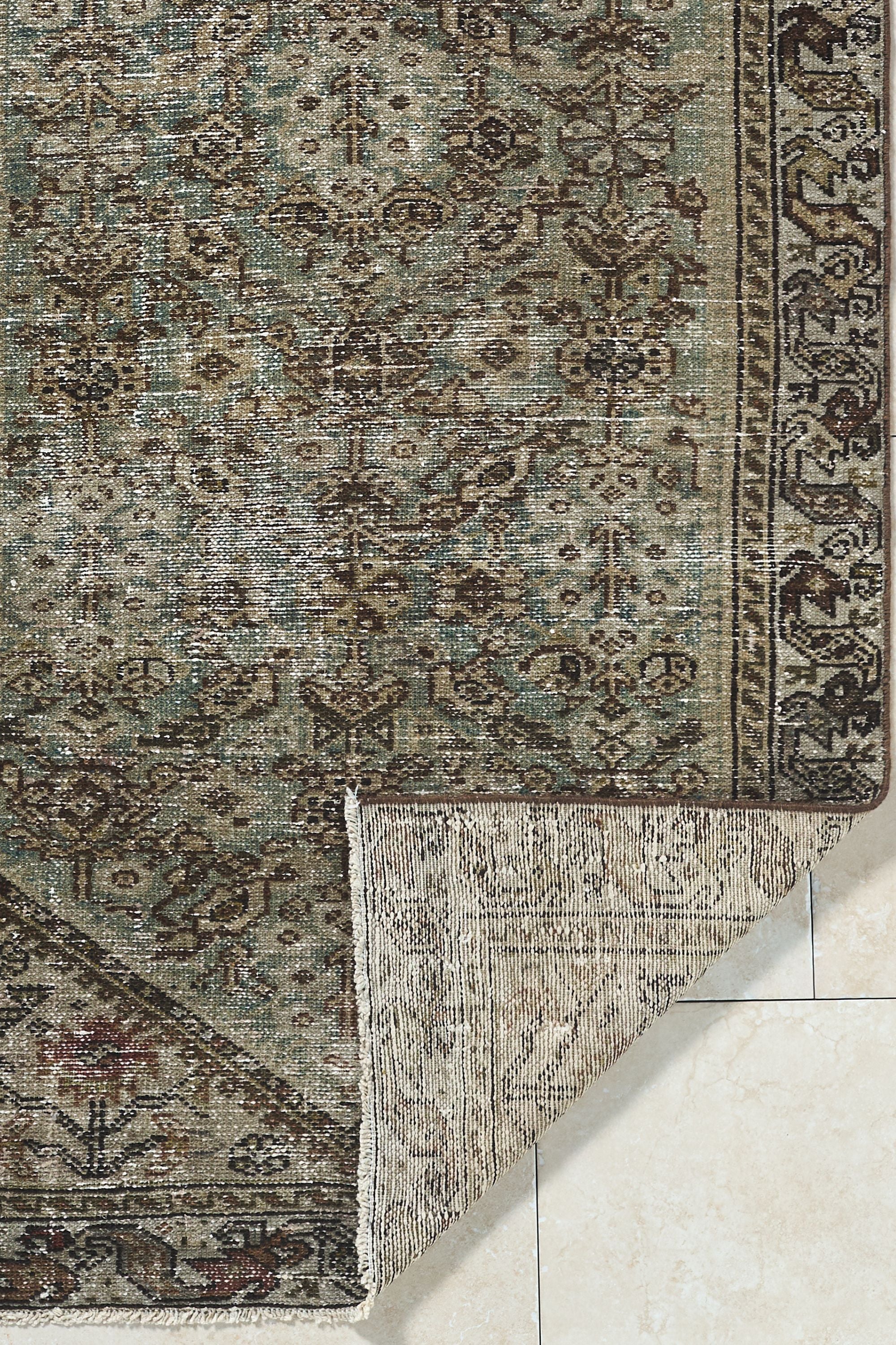 District Loom Vintage Runner Rug Khaza