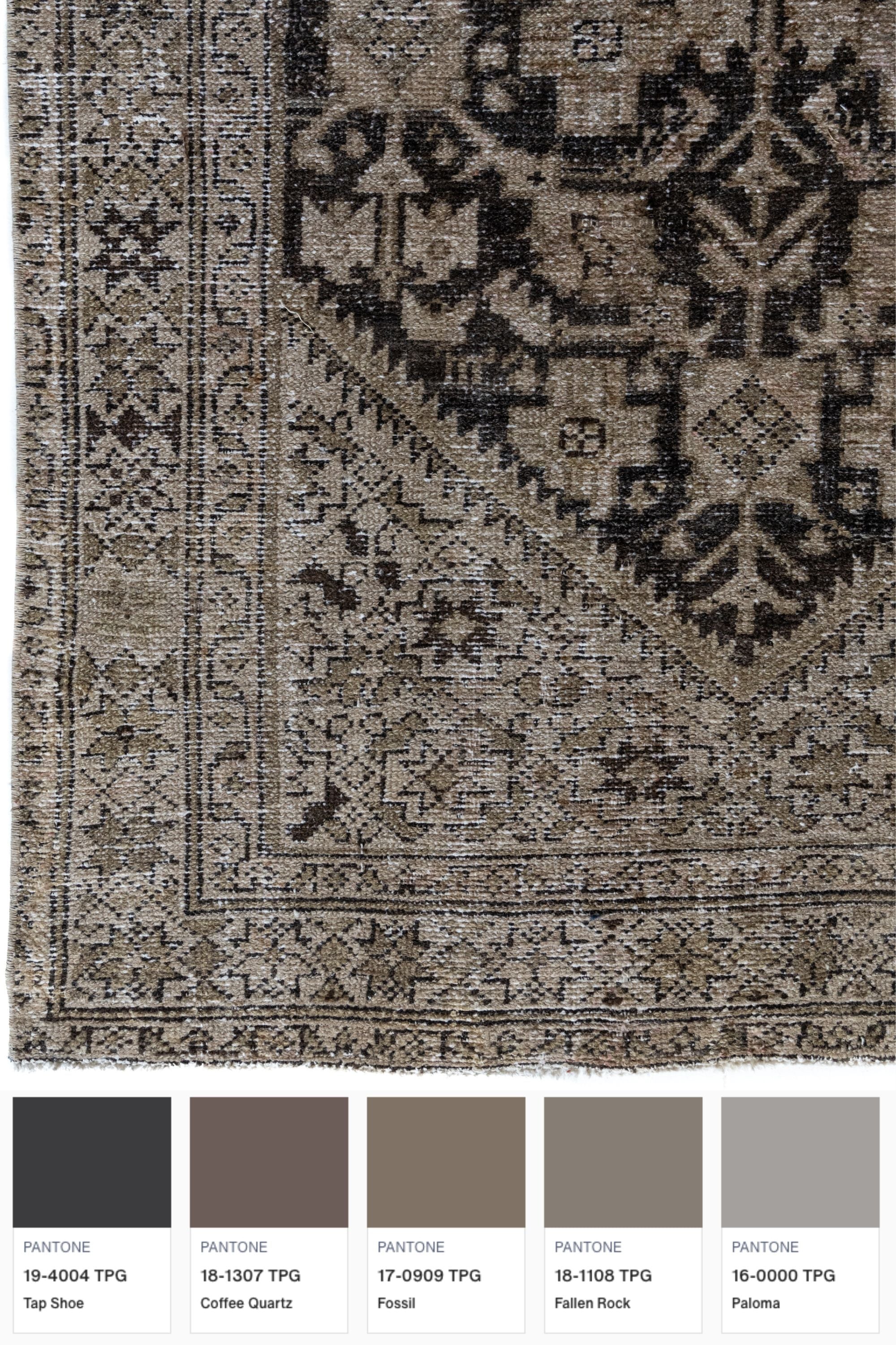 District Loom Vintage Bakhtiari Runner Rug Loring