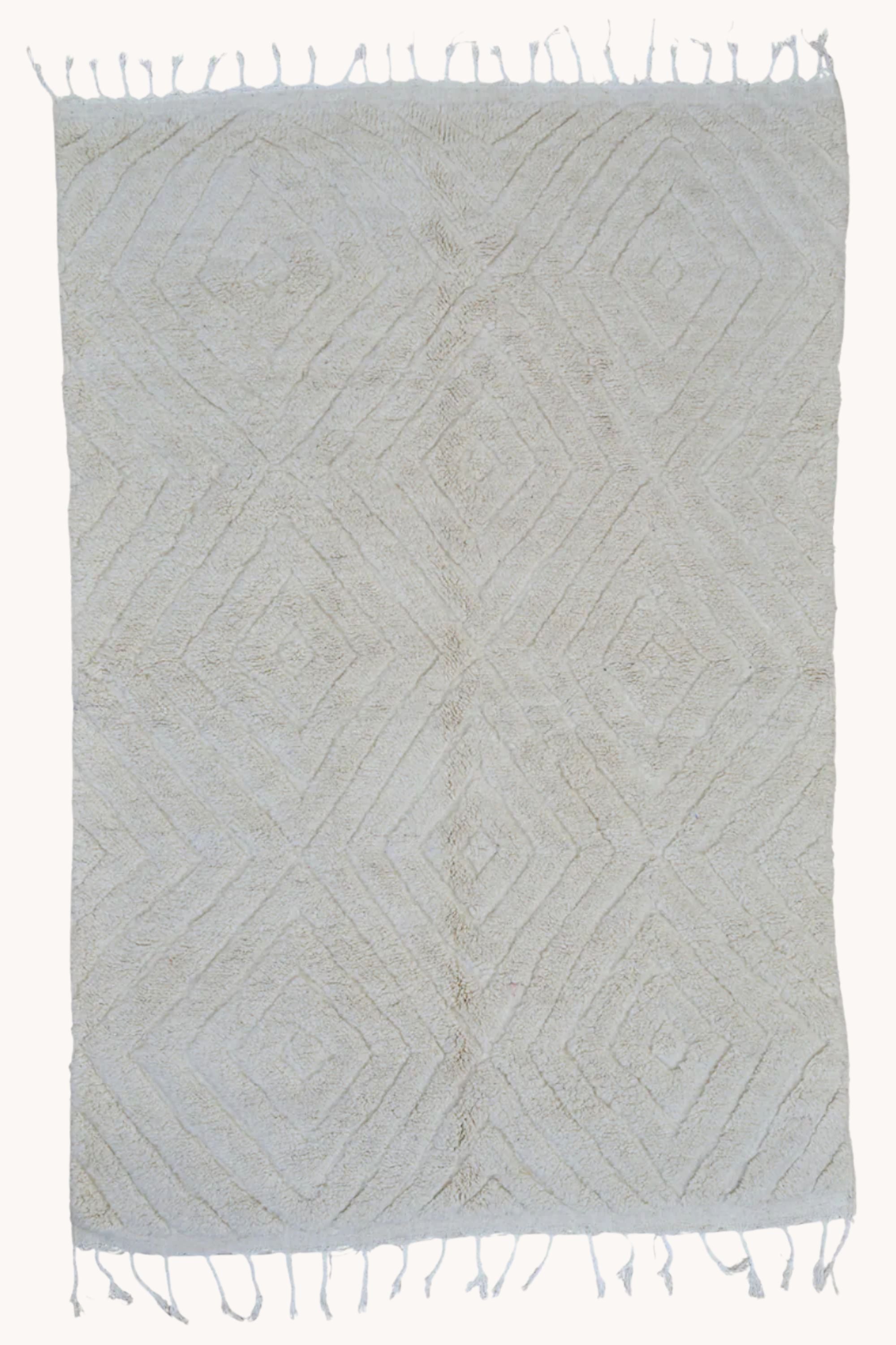 District Loom Vintage Beni Ouarain Area Rug Alba