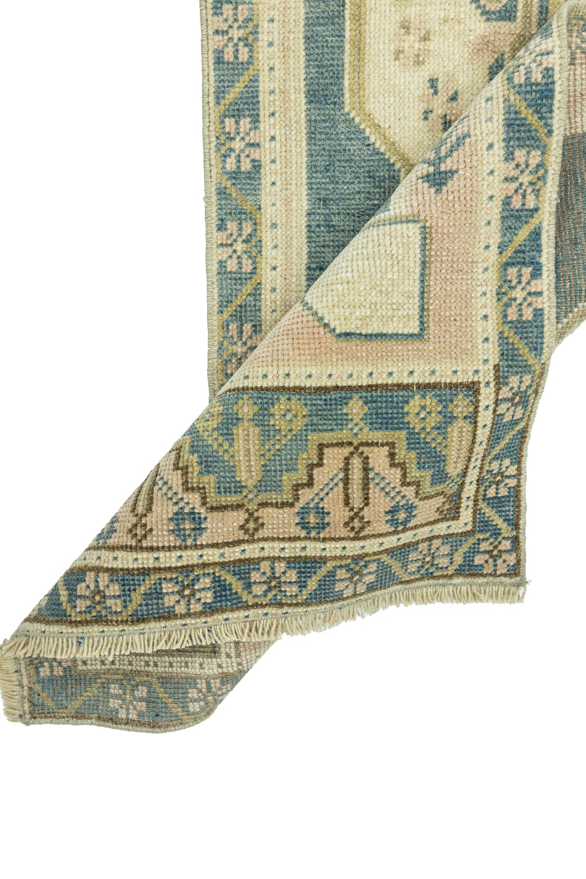 Vintage Turkish Mini Rug No. 834