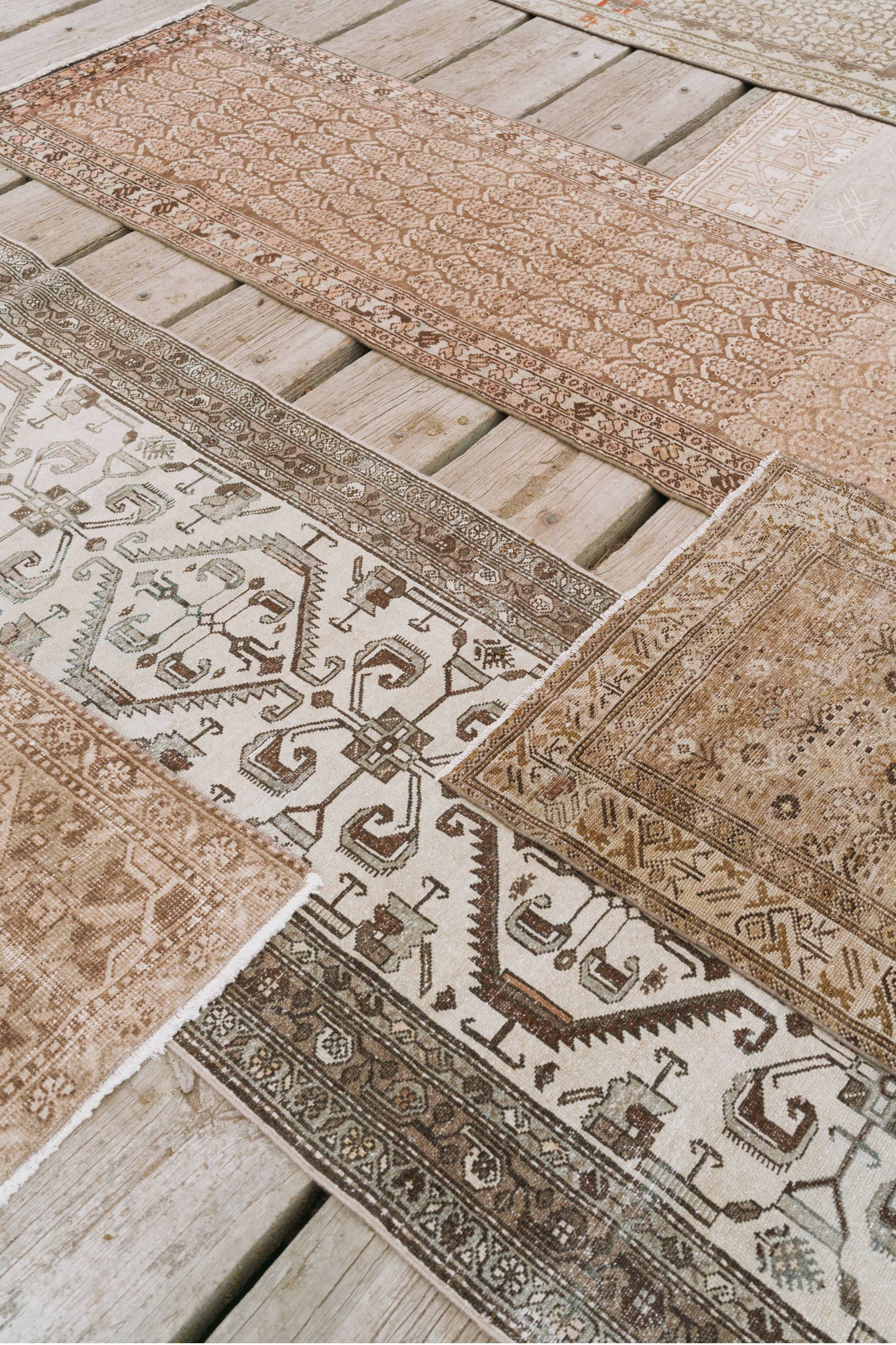 District Loom Vintage Malyer scatter rug Galton