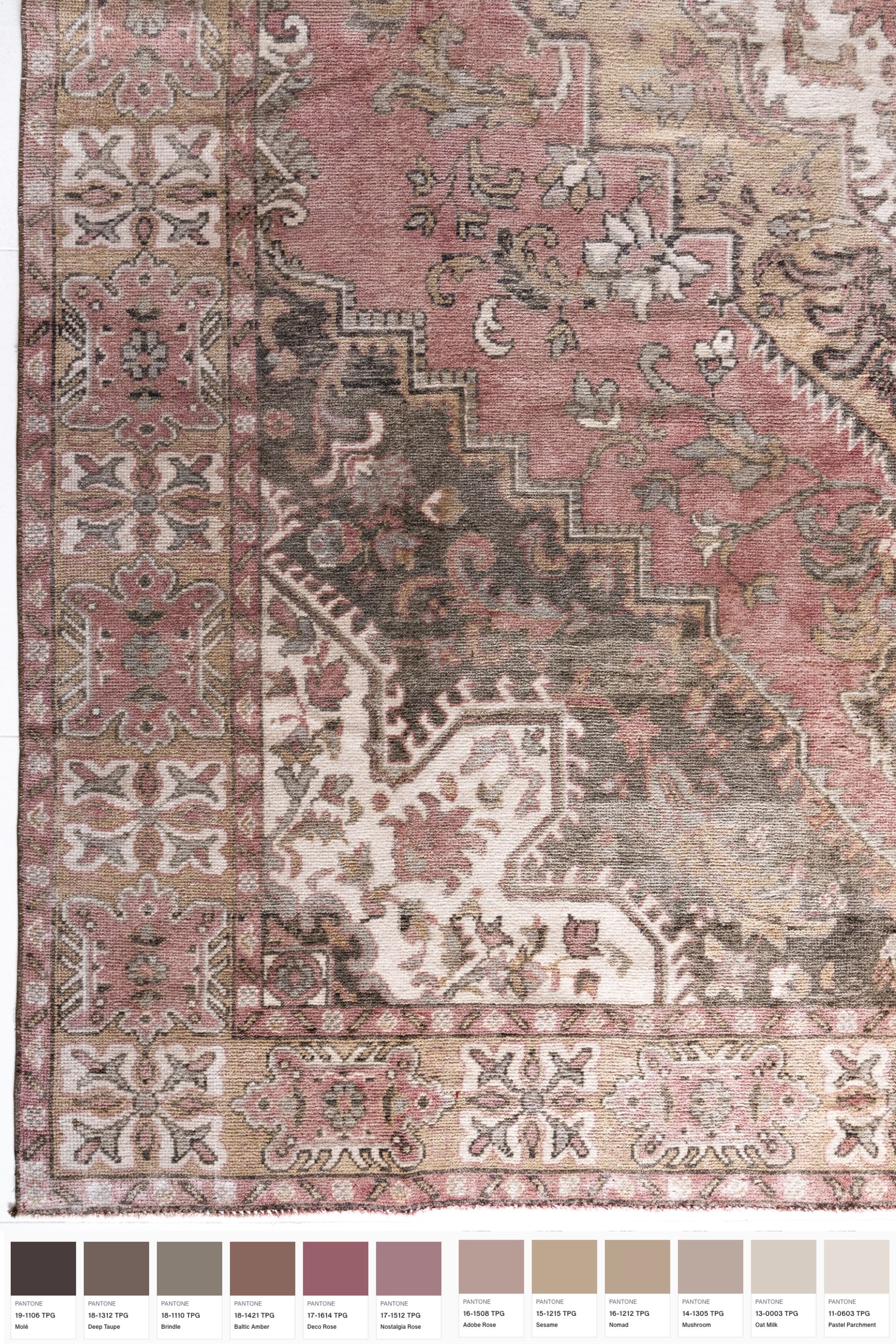 District Loom Vintage Sivas Area Rug Poplar