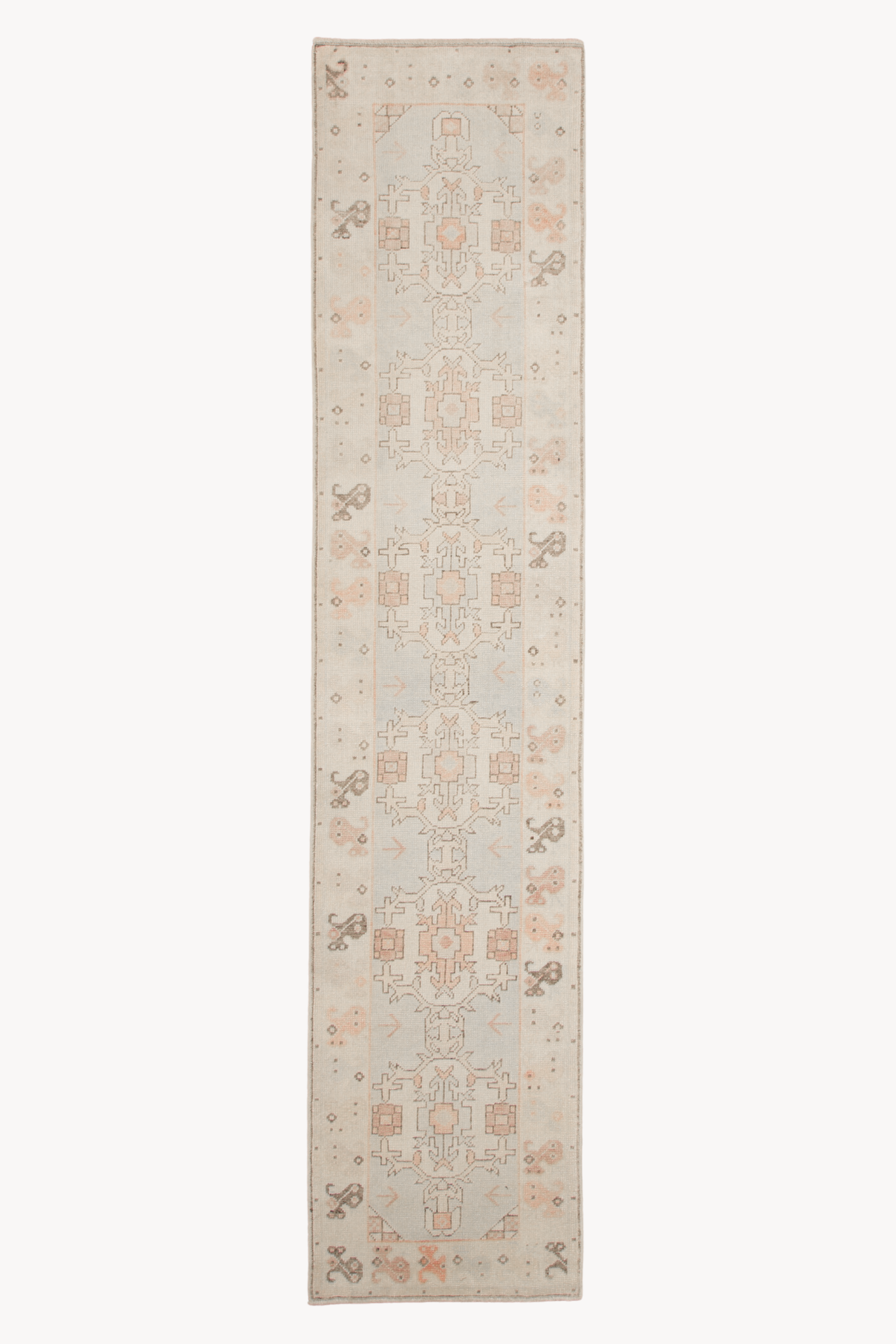 District Loom Vintage Turkish Anatolian Runner Rug No. 349 for Anthropologie