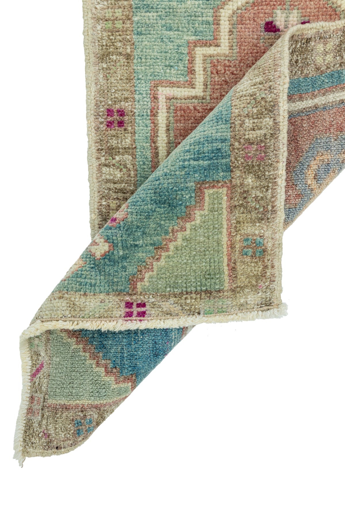 Vintage Turkish Mini Rug No. 807