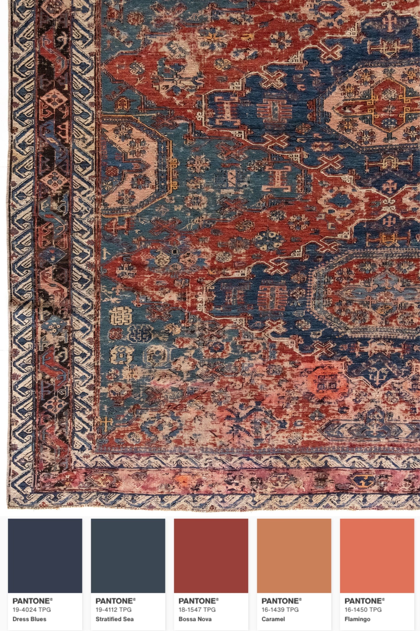 District Loom Vintage Soumak Area Rug Joplin
