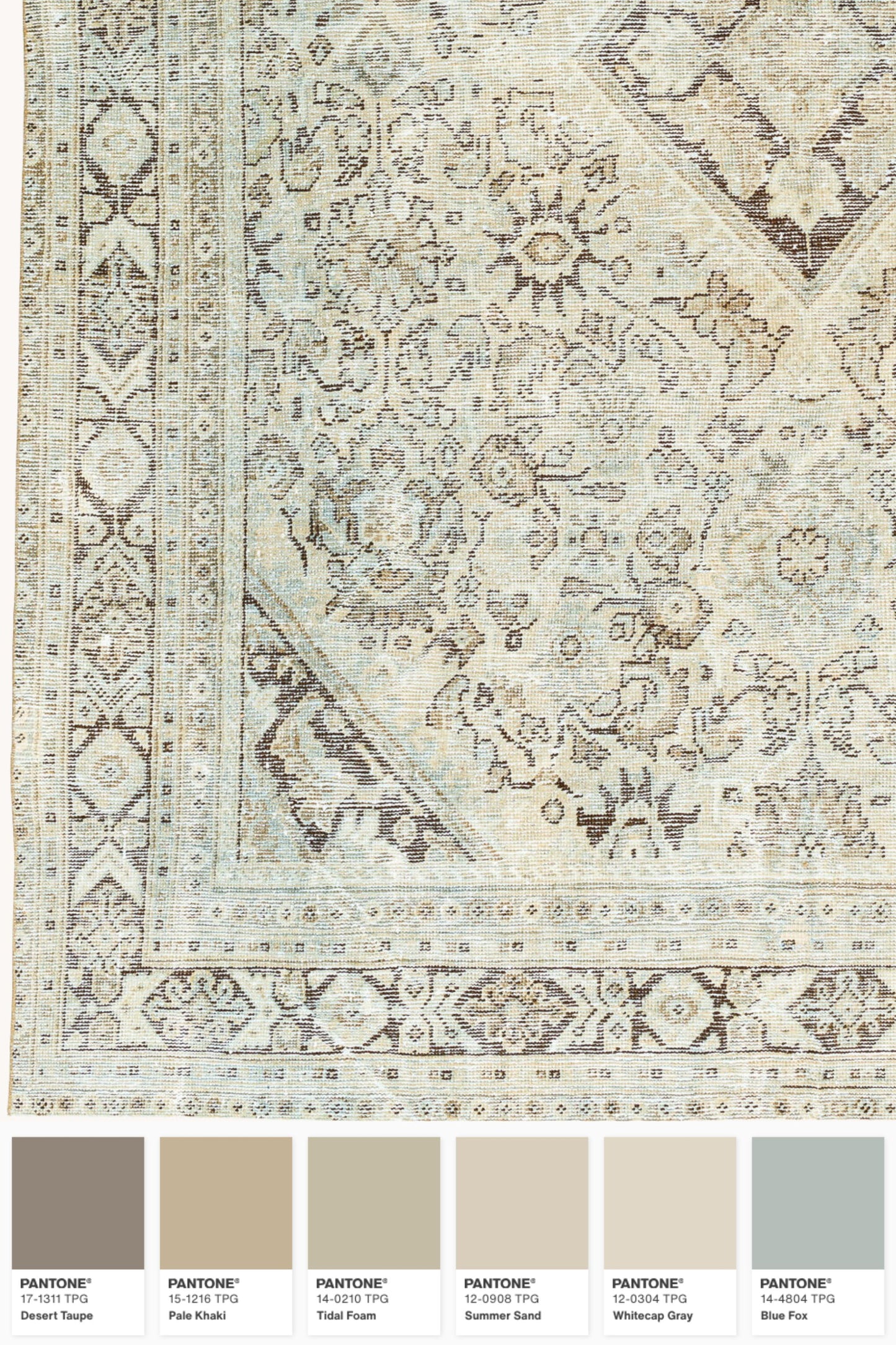 District Loom Vintage Area Rug Chinook