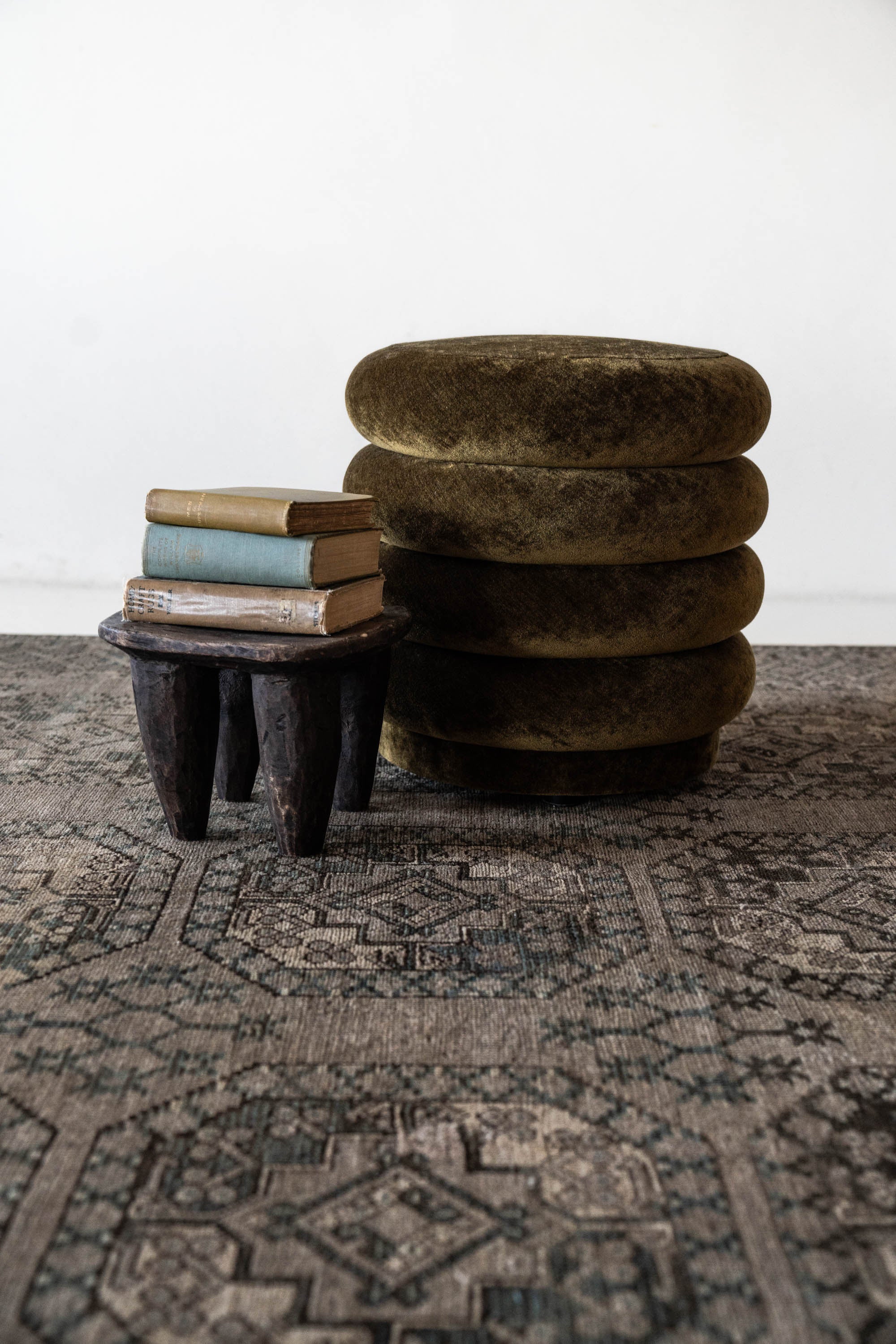 District Loom Vintage Ensari area rug Chester
