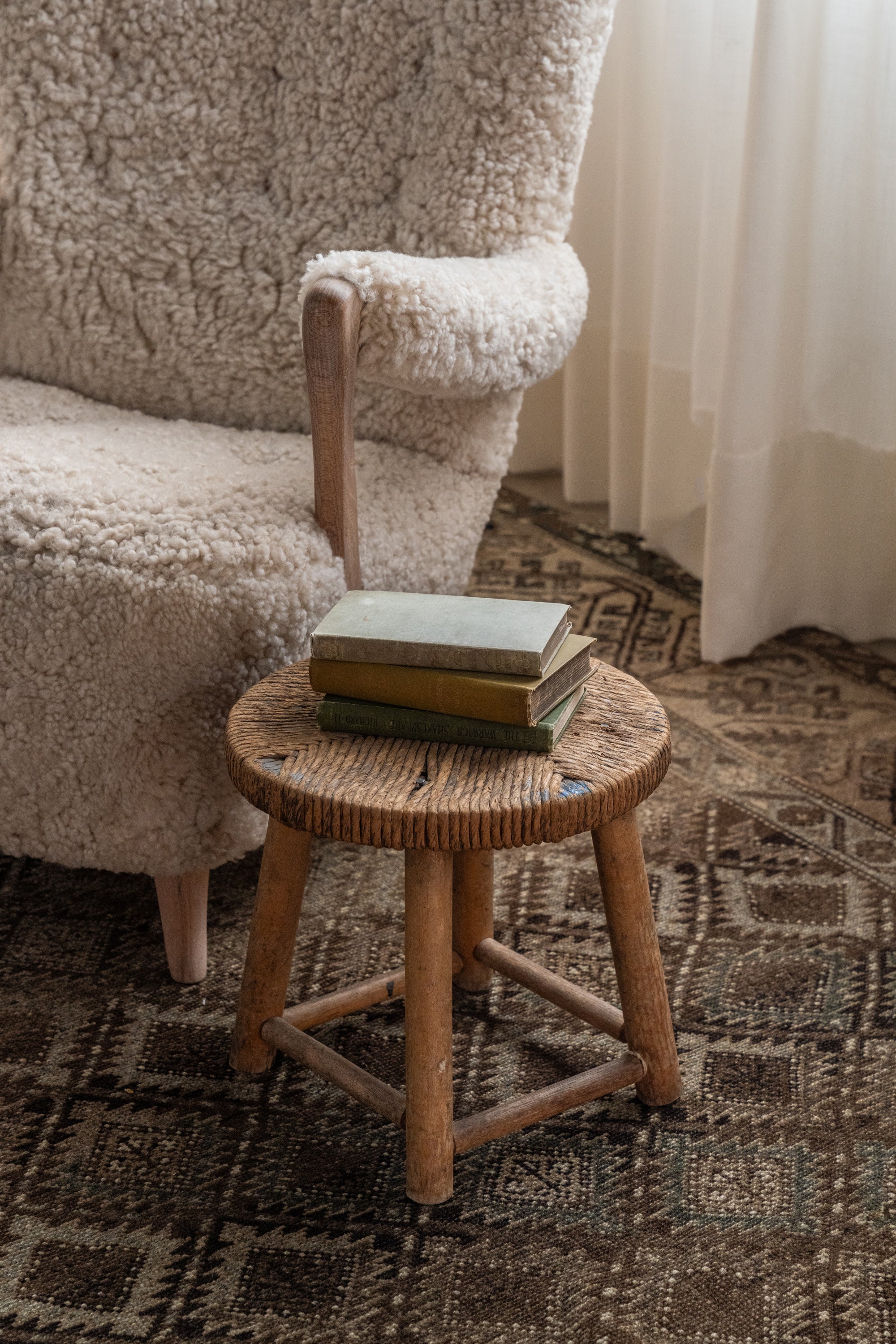District Loom Vintage Shiraz Area Rug Chinook