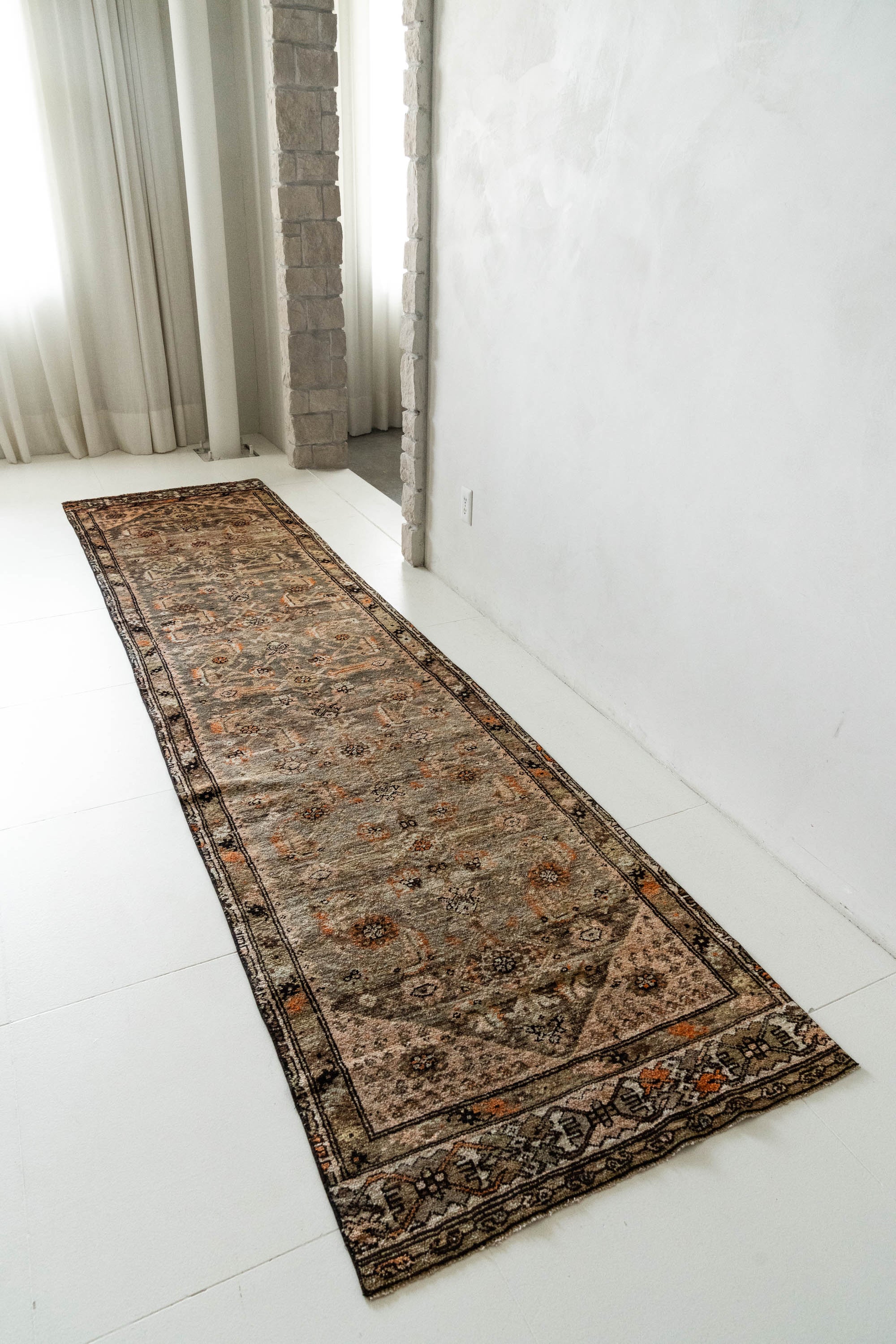 District Loom Vintage Malayer runner rug Gallius