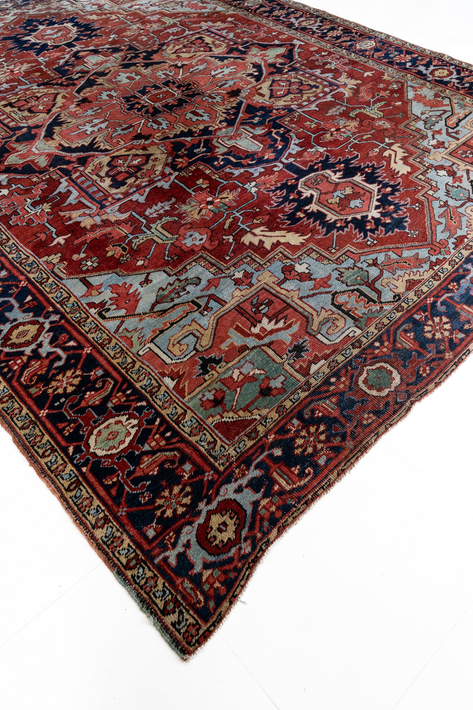 District Loom Vintage Serapi Area Rug Ginsburg