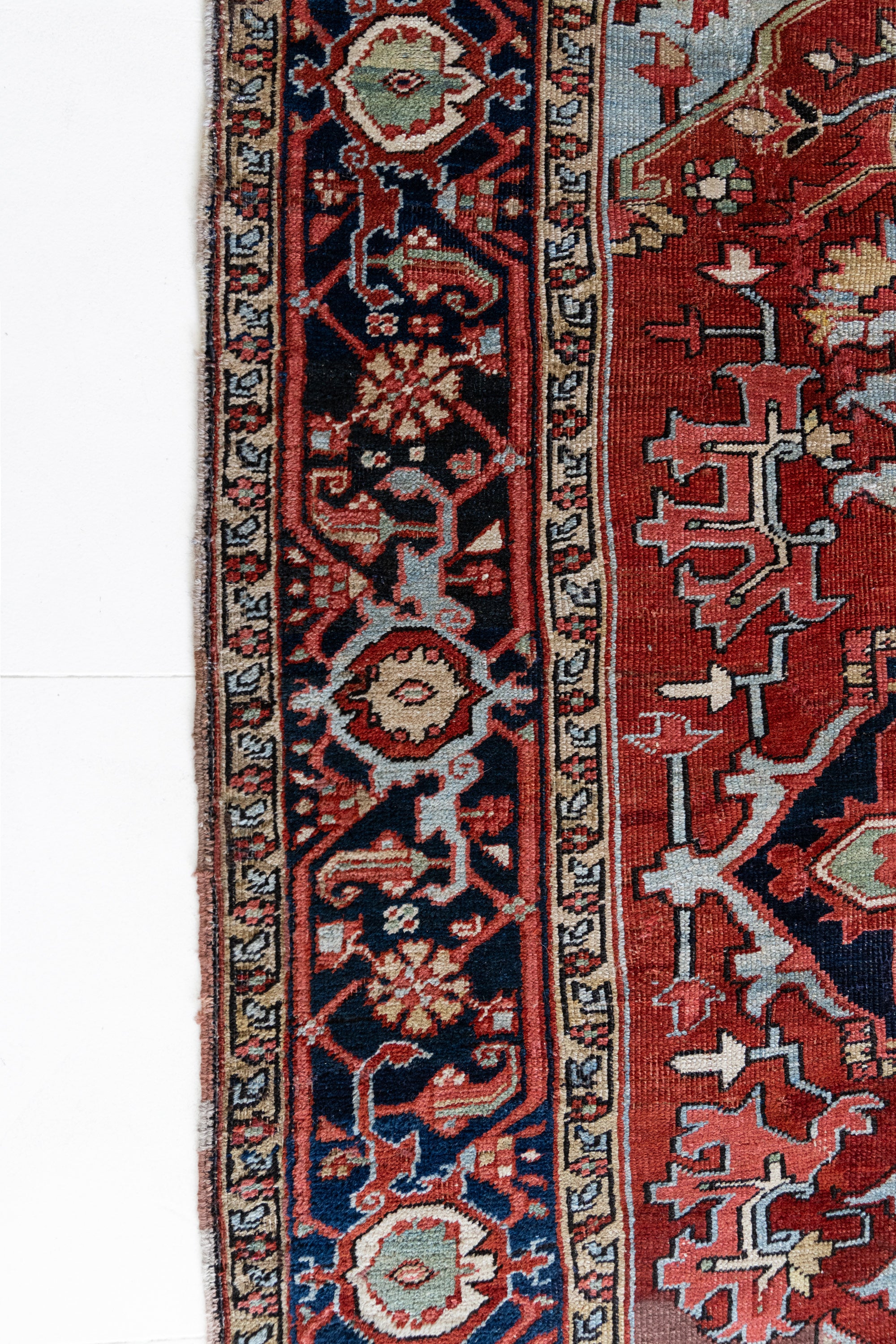 District Loom Vintage Serapi Area Rug Ginsburg
