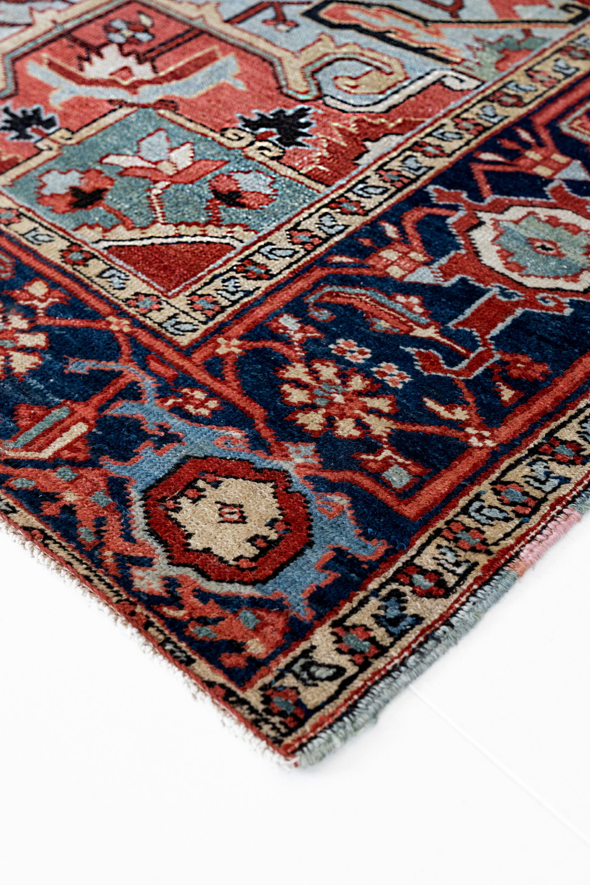District Loom Vintage Serapi Area Rug Ginsburg