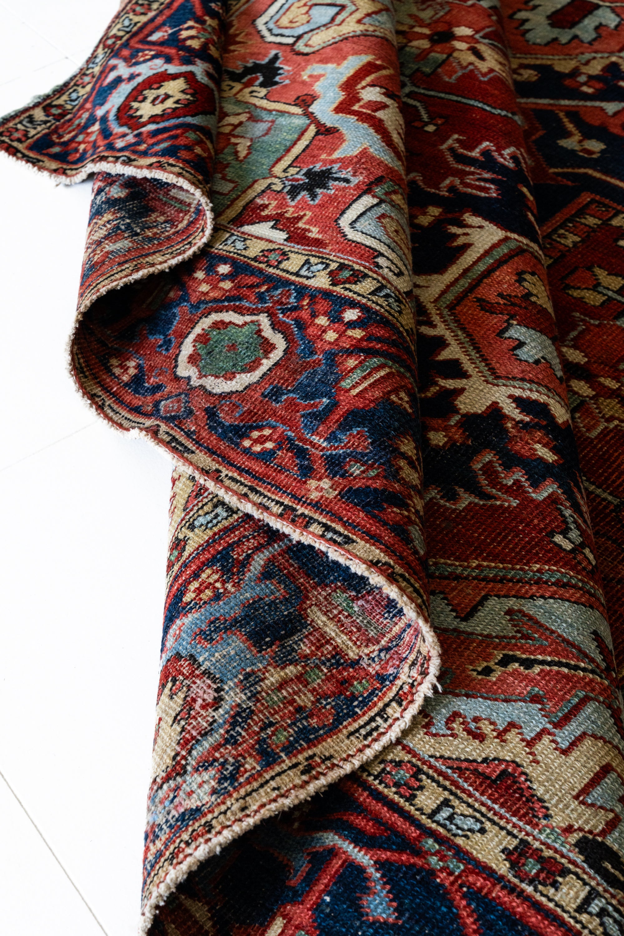 District Loom Vintage Serapi Area Rug Ginsburg