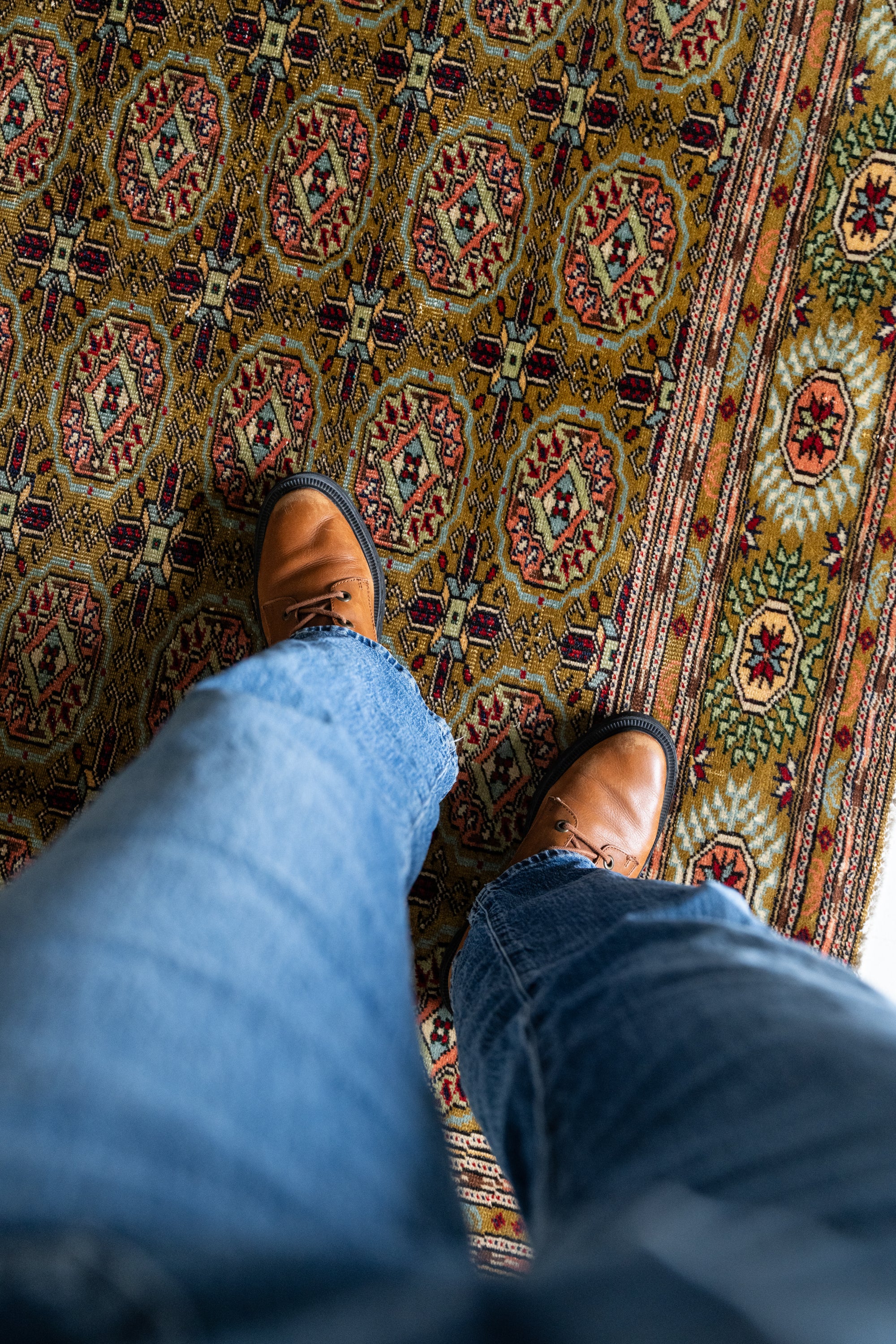 District Loom Vintage Kayseri Area Rug Ipasha