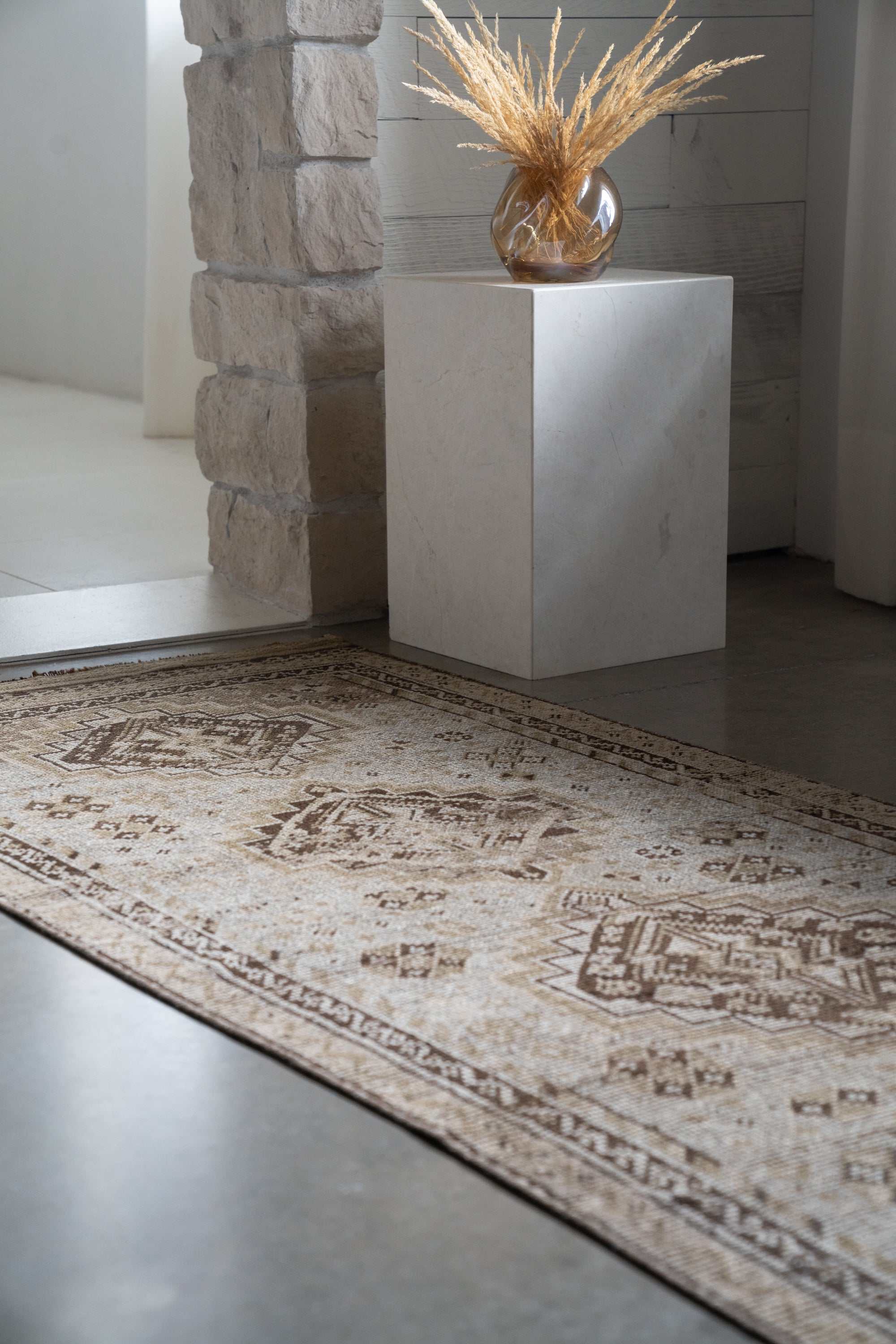 District loom Vintage Shiraz Runner Rug Ismay