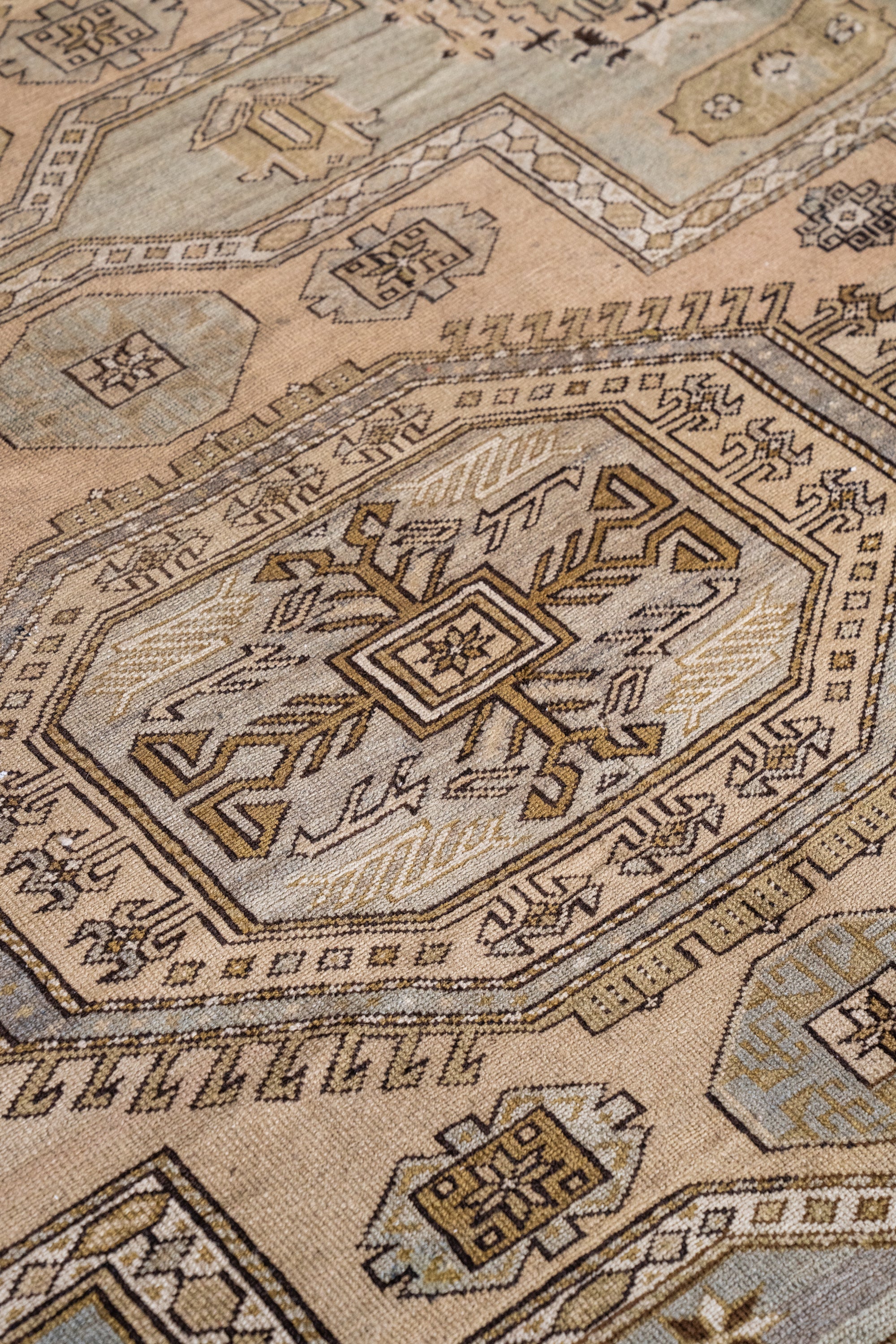 District Loom Vintage Daghestan Area Rug Lennep