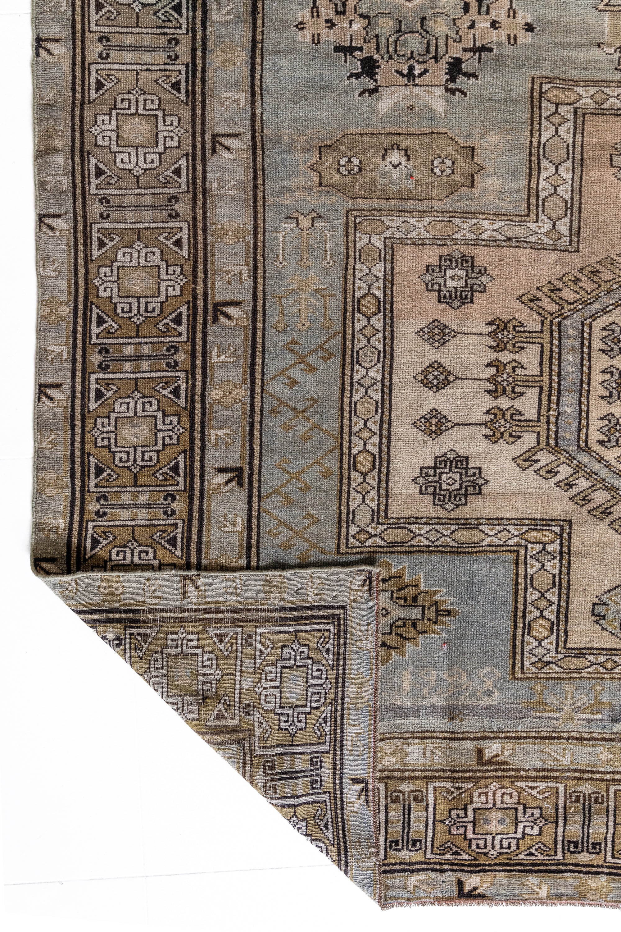 District Loom Vintage Daghestan Area Rug Lennep