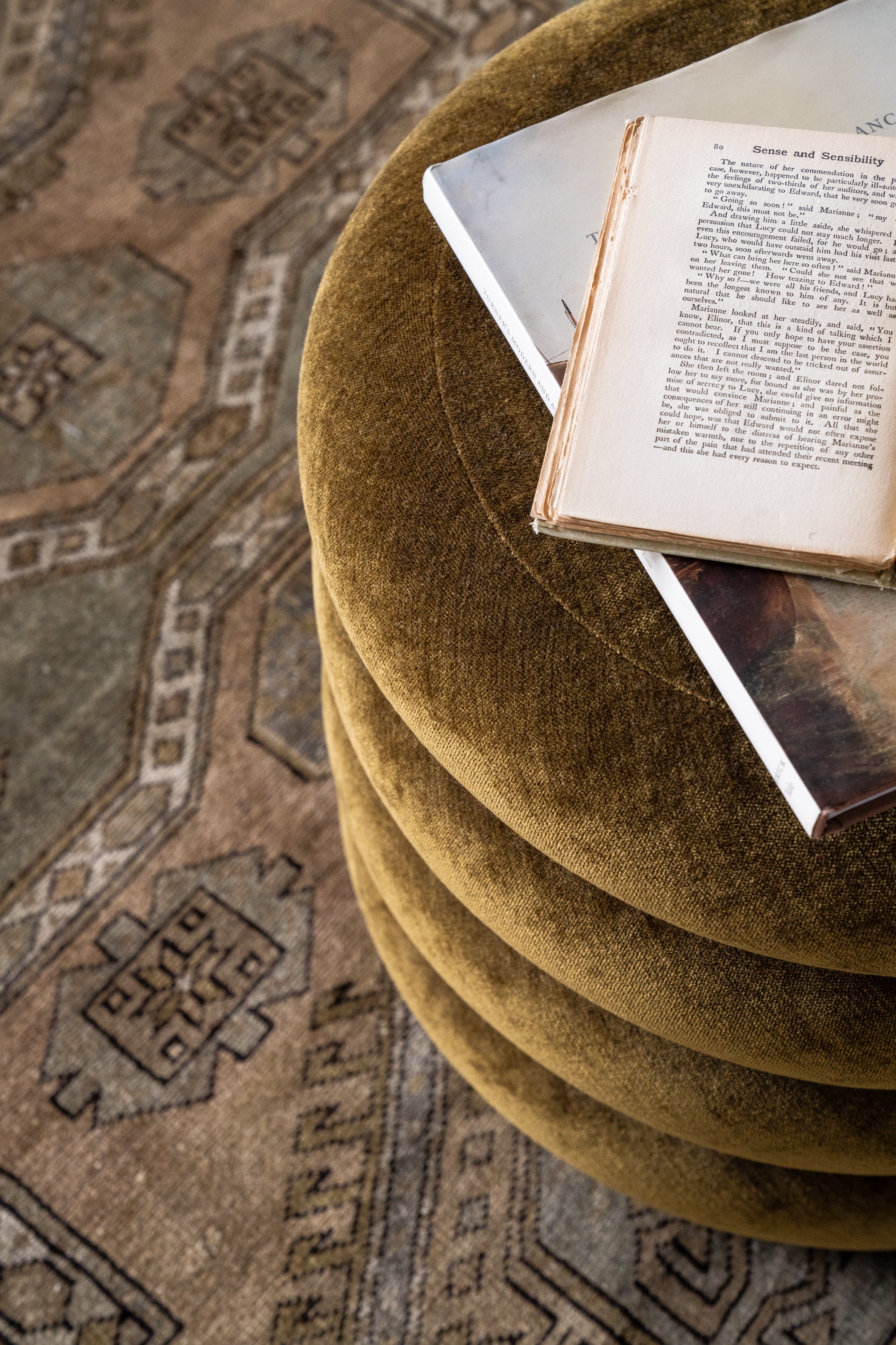 District Loom Vintage Daghestan Area Rug Lennep