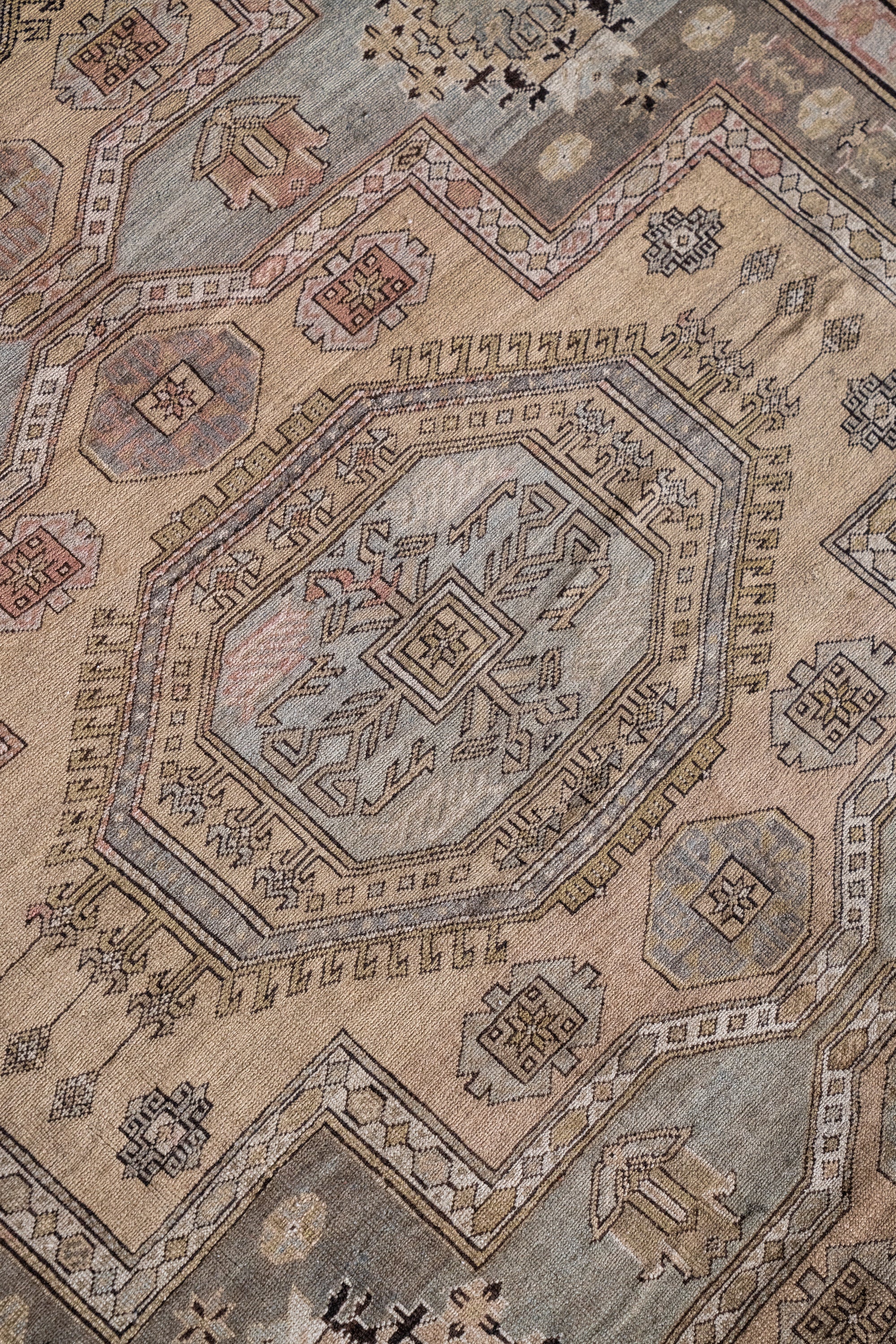 District Loom Vintage Daghestan Area Rug Lennep