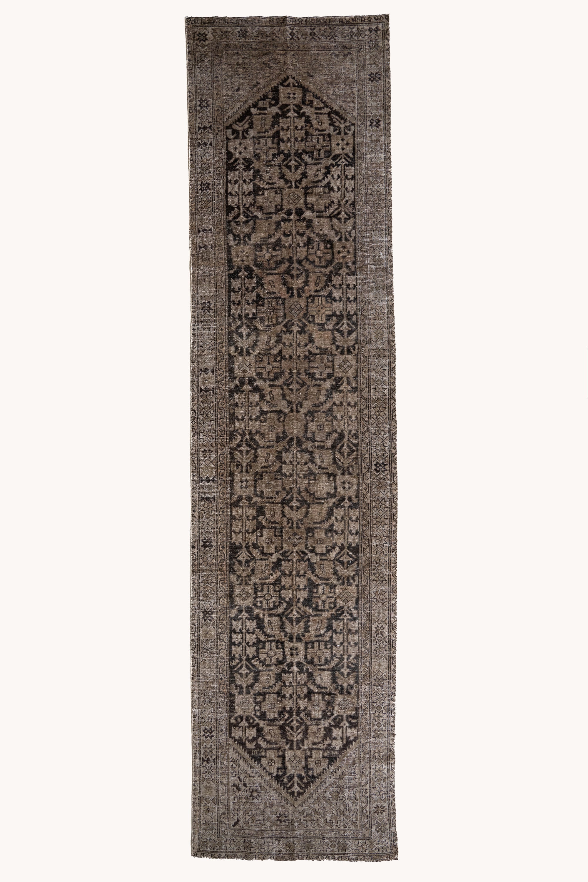 District Loom Vintage Bakhtiari Runner Rug Loring