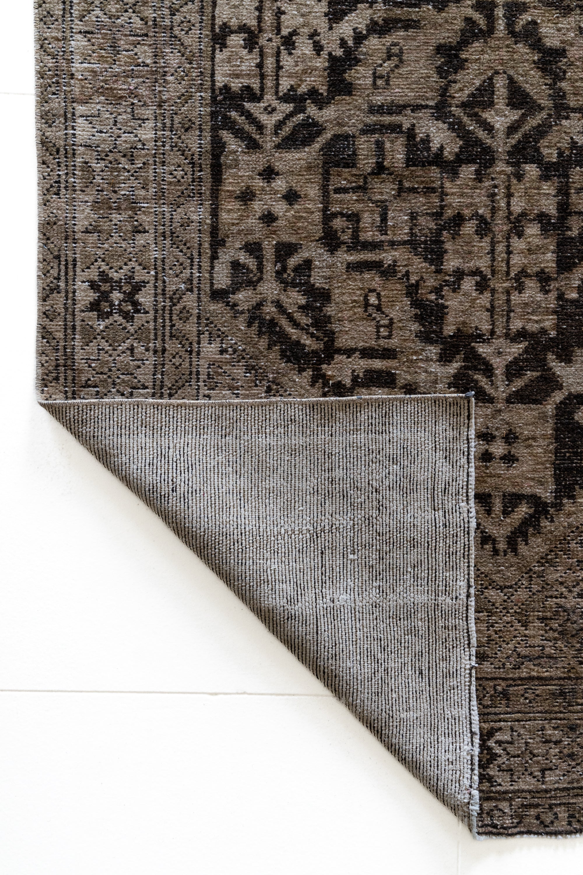 District Loom Vintage Bakhtiari Runner Rug Loring