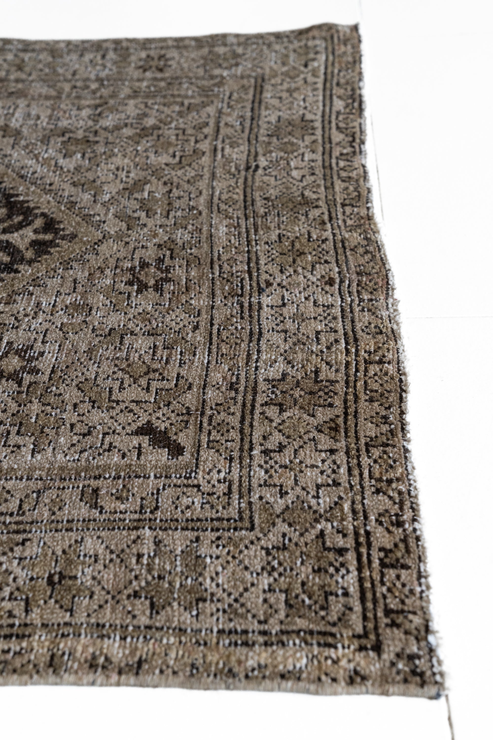 District Loom Vintage Bakhtiari Runner Rug Loring