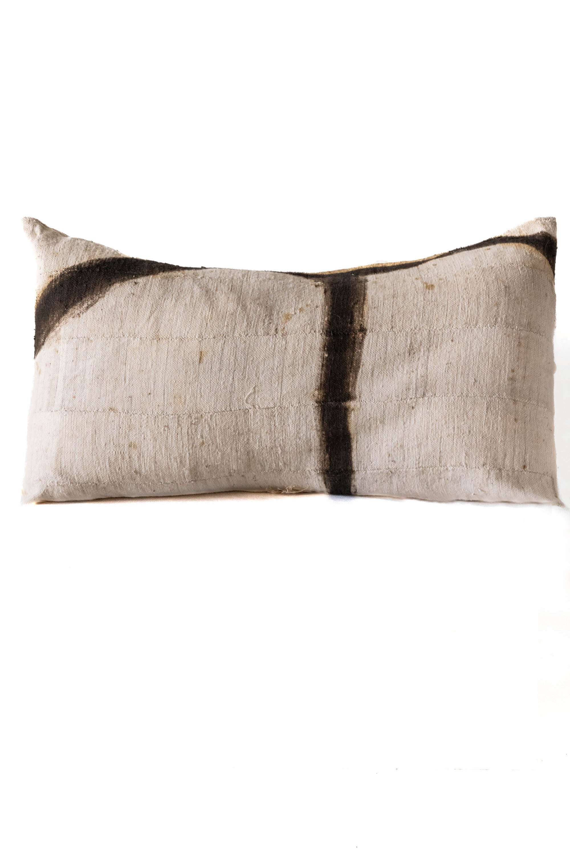 African Mud Cloth Pillow Cover by artist Kader Boly for District Loom