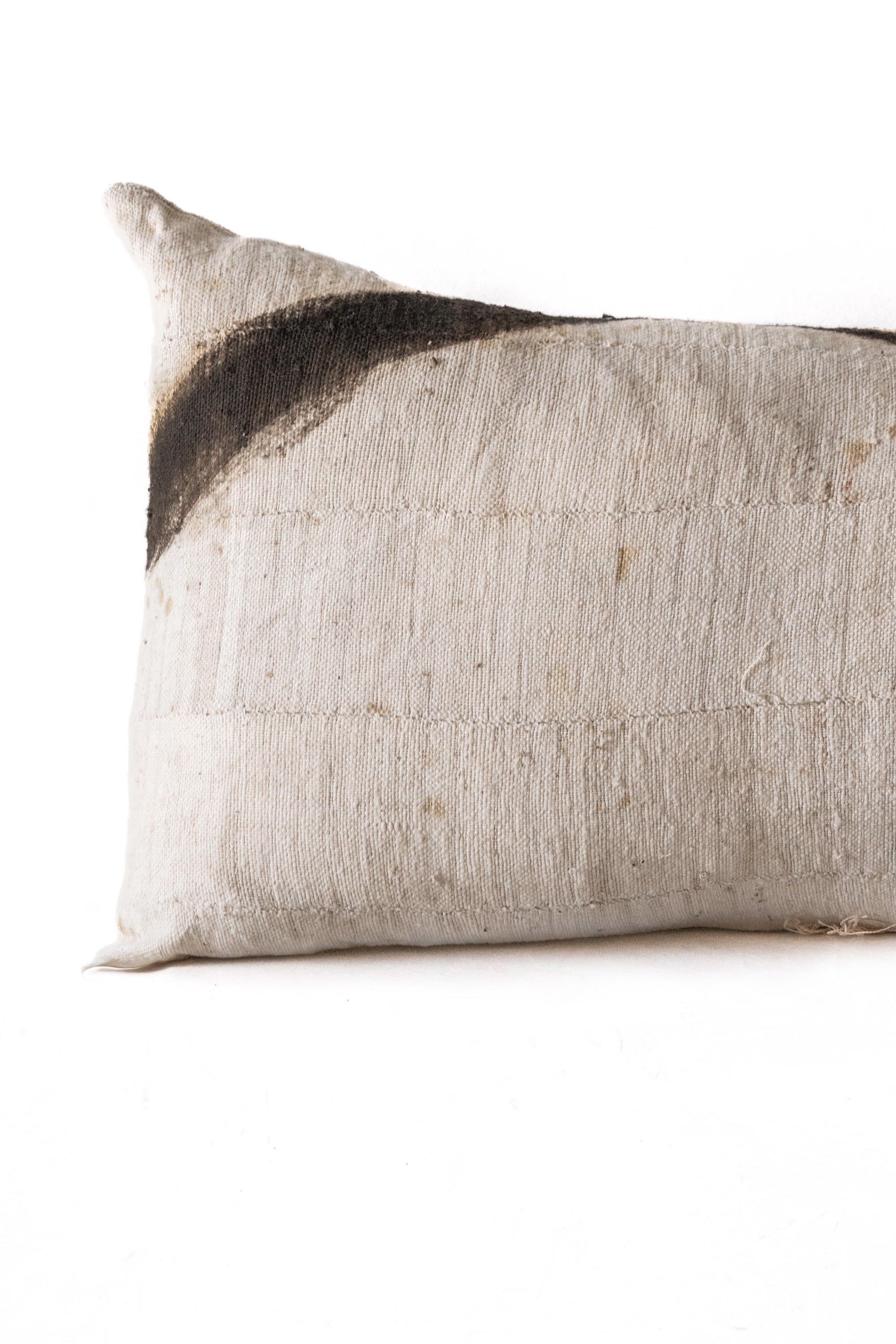 African Mud Cloth Pillow Cover by artist Kader Boly for District Loom