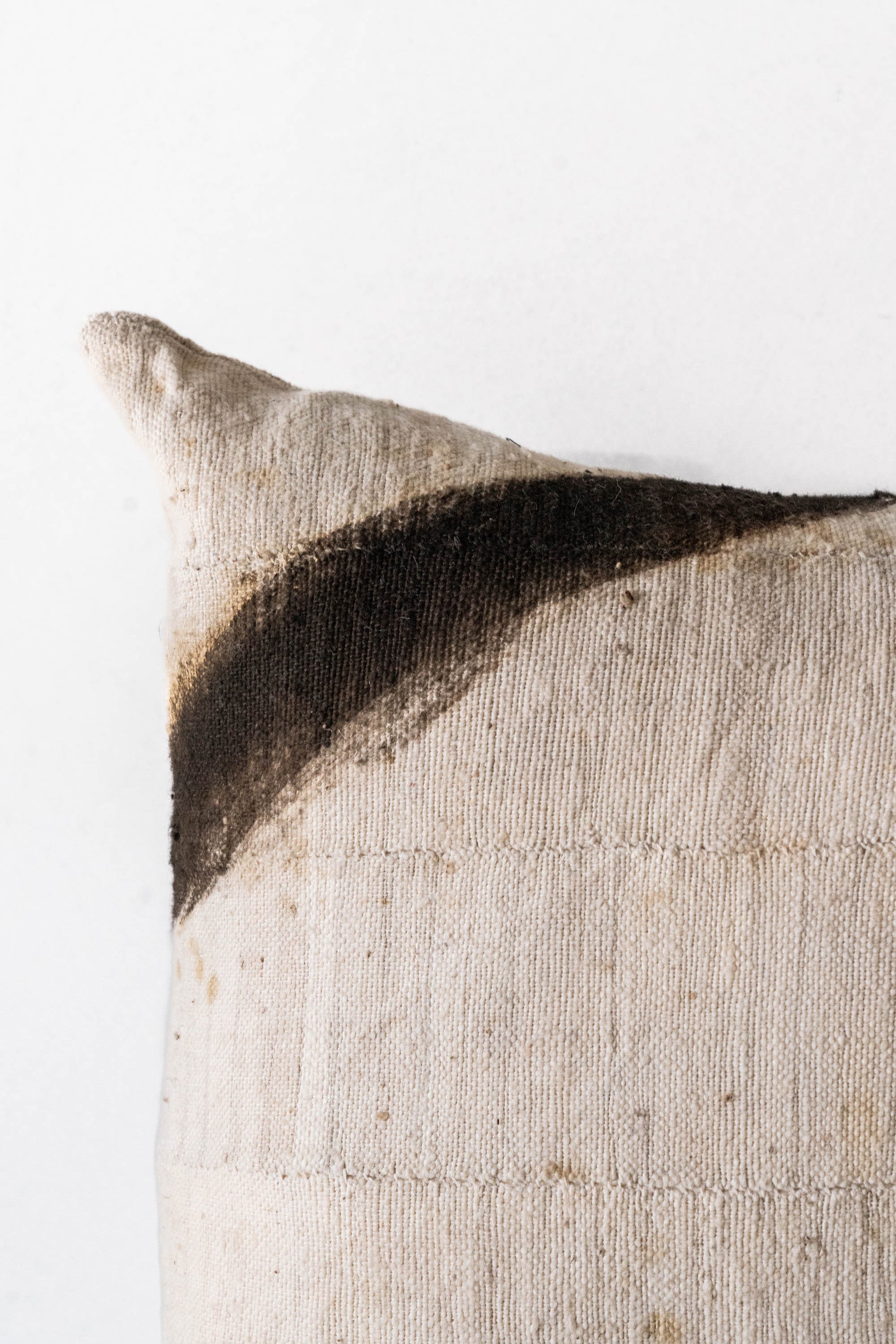 African Mud Cloth Pillow Cover by artist Kader Boly for District Loom