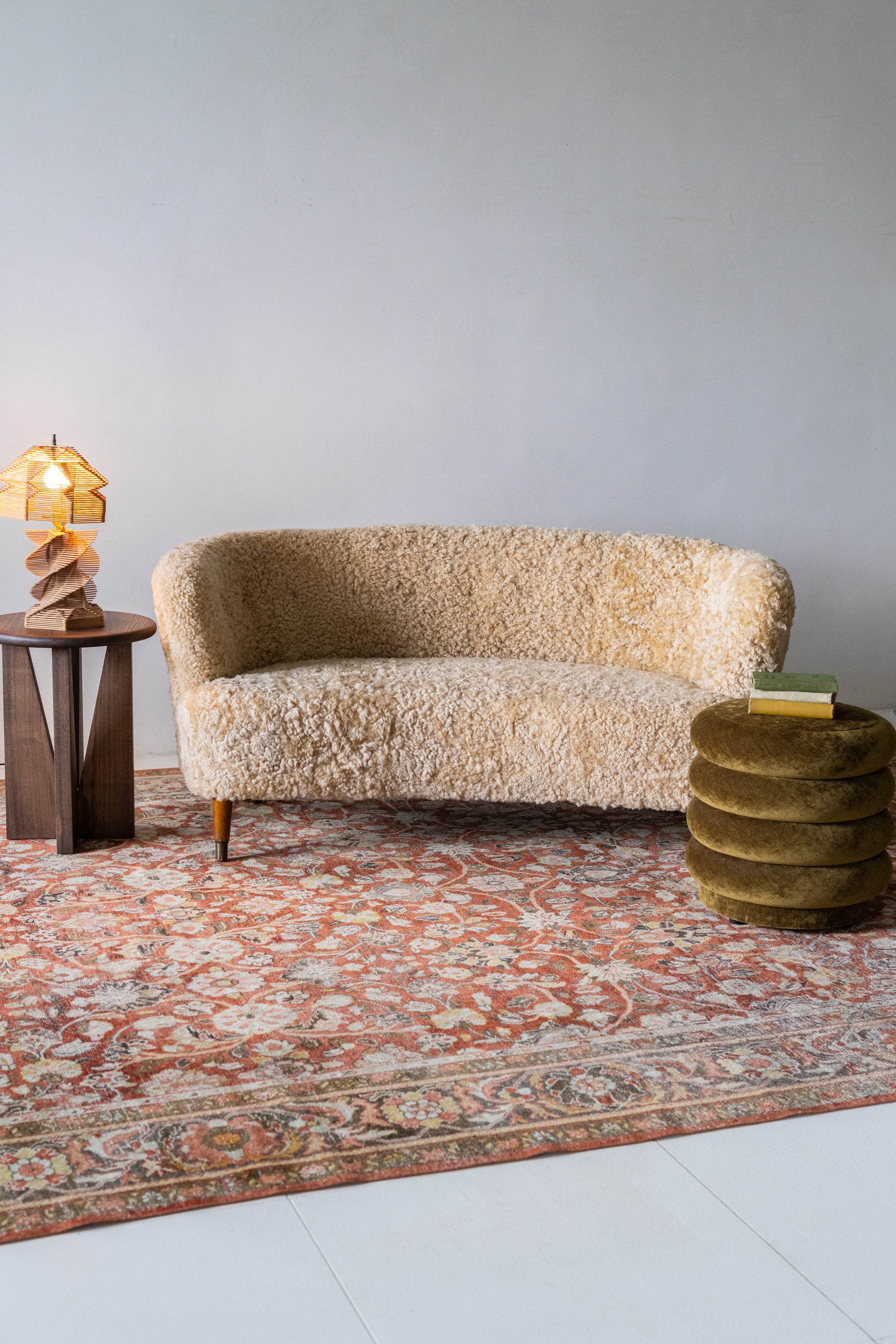 District Loom Vintage Mahal Area Rug Orion